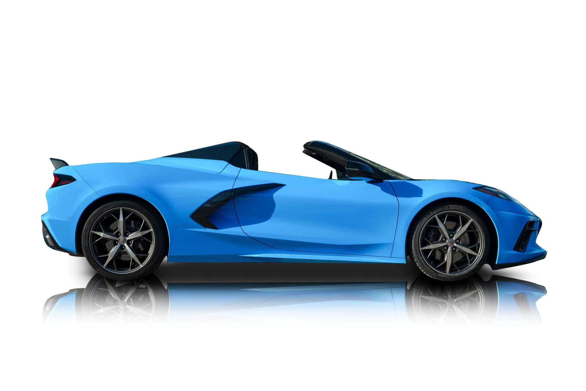 An incredible side shot photo of a Chevrolet Corvette that you should buy.