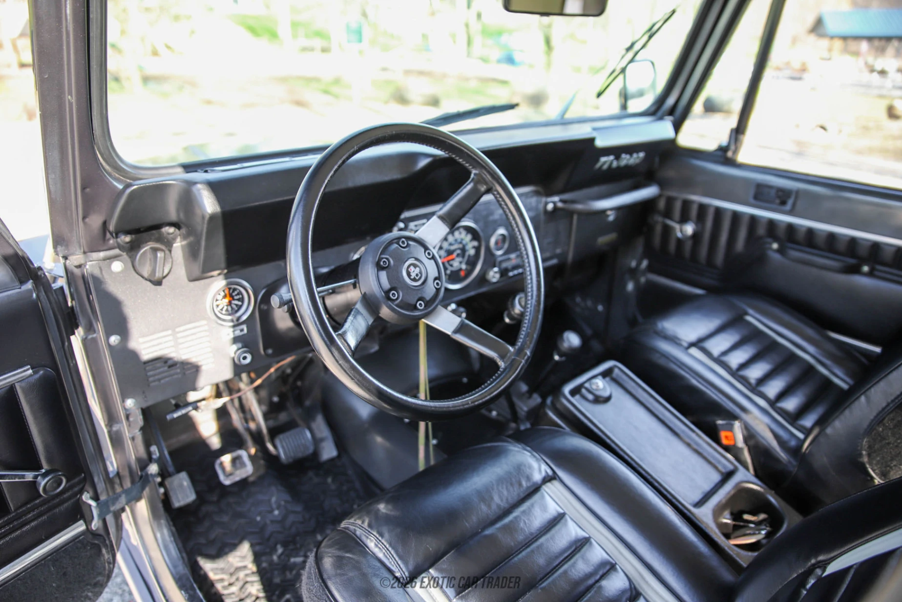 Jeep CJ-7 Jeep CJ-7 - Interior
