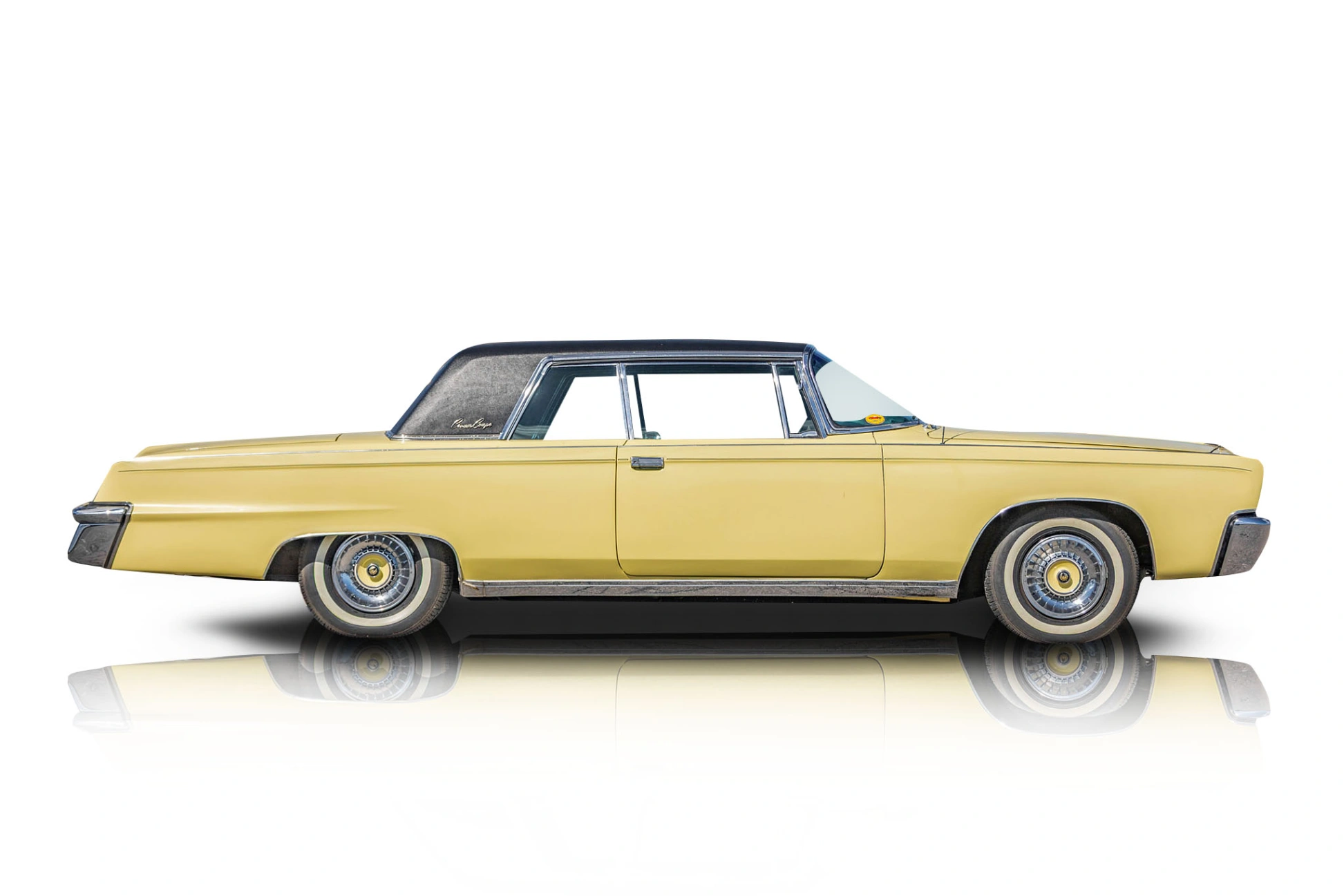 An incredible side shot photo of a Chrysler Imperial that you should buy.