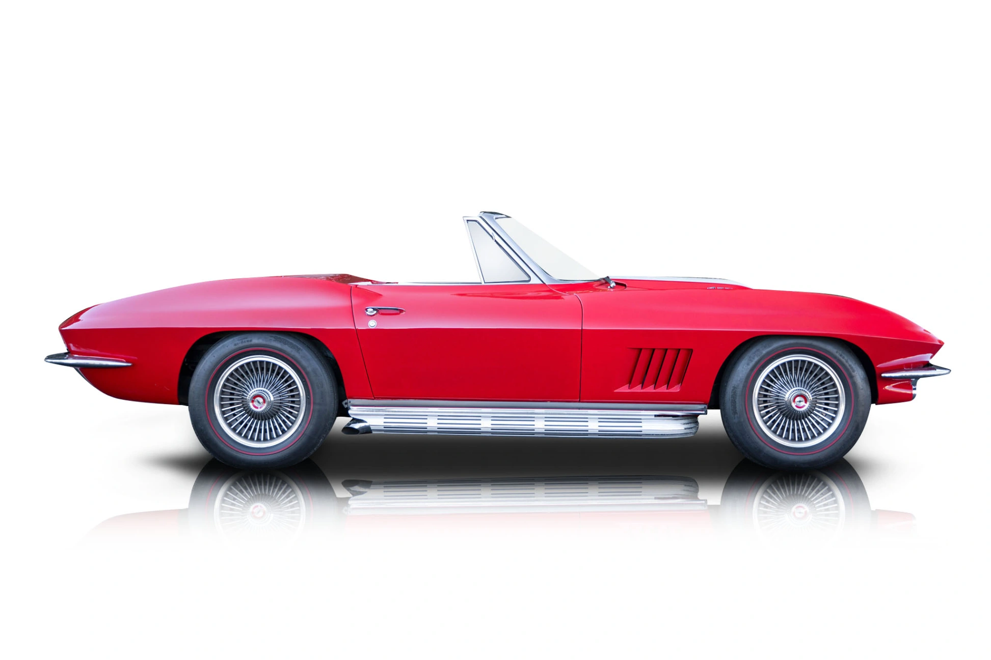 An incredible side shot photo of a Chevrolet Corvette previously listed on Exotic Car Trader