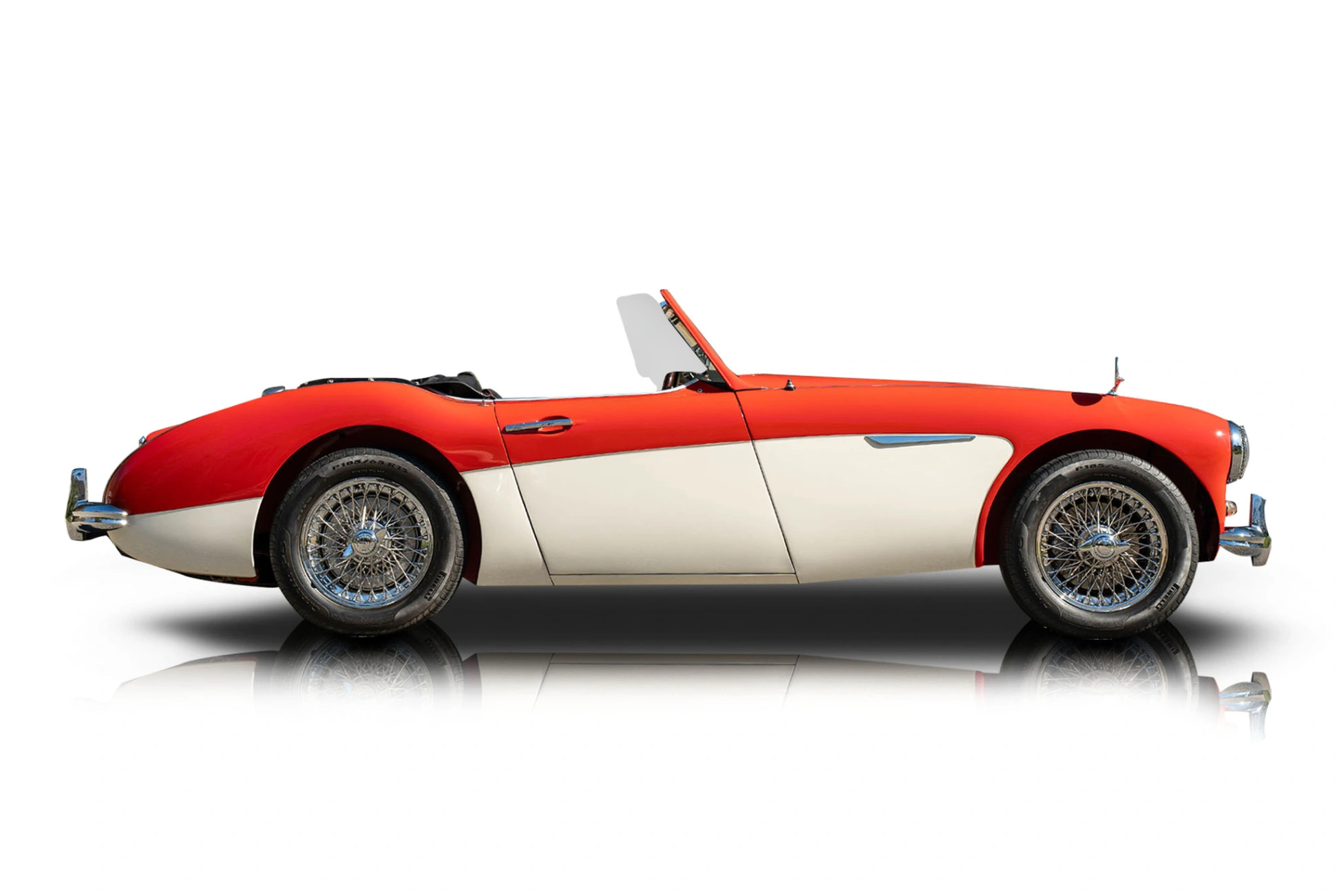 An incredible side shot photo of a Austin Healey 3000 previously listed on Exotic Car Trader
