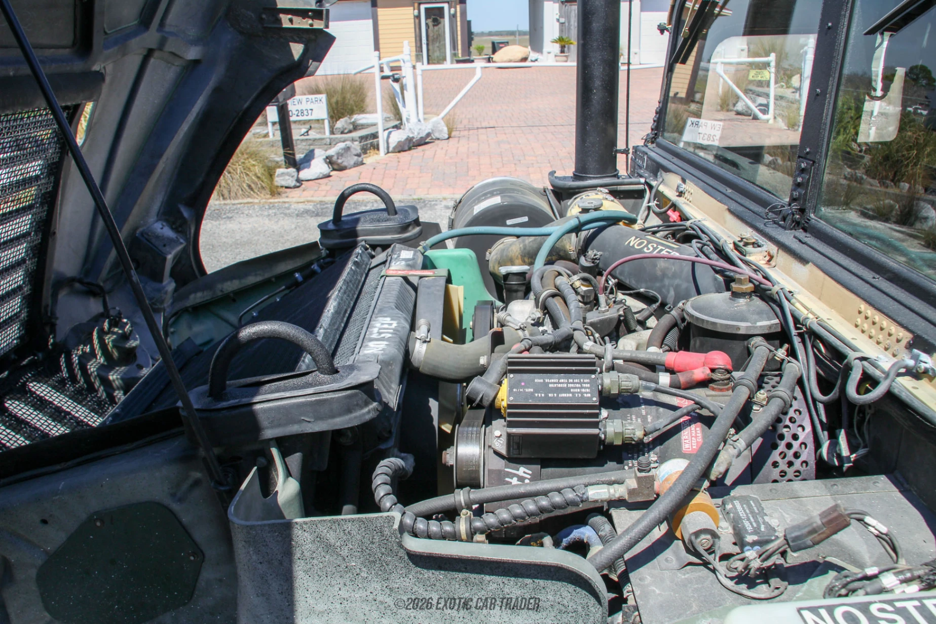 2014 AM General Humvee - Engine Photo