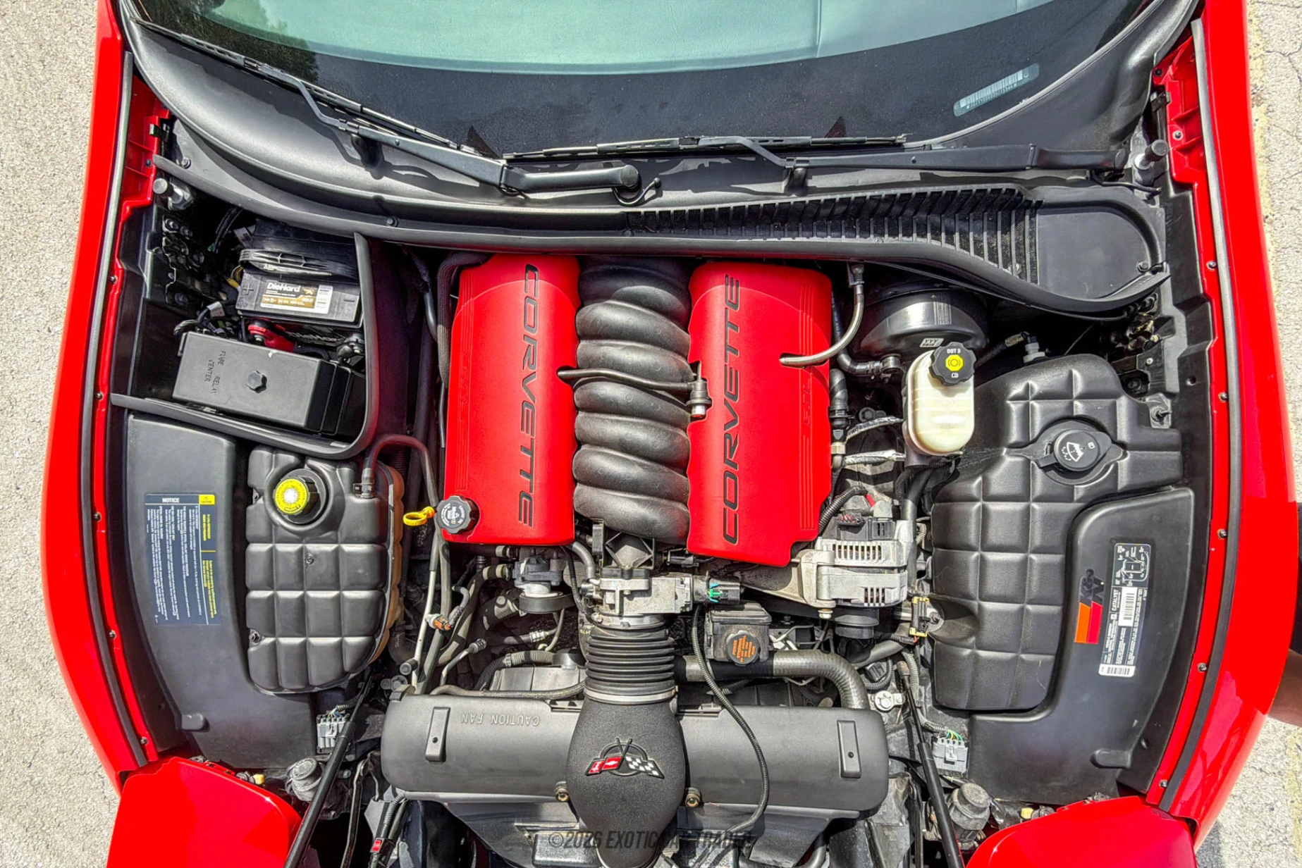 2002 Chevrolet Corvette - Engine Photo
