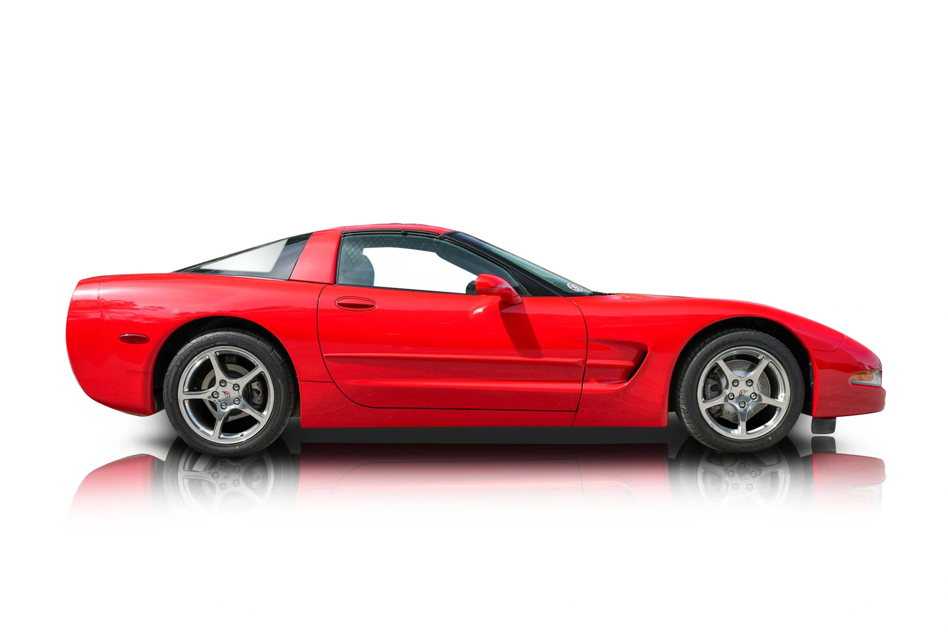 An incredible side shot photo of a Chevrolet Corvette that you should buy.