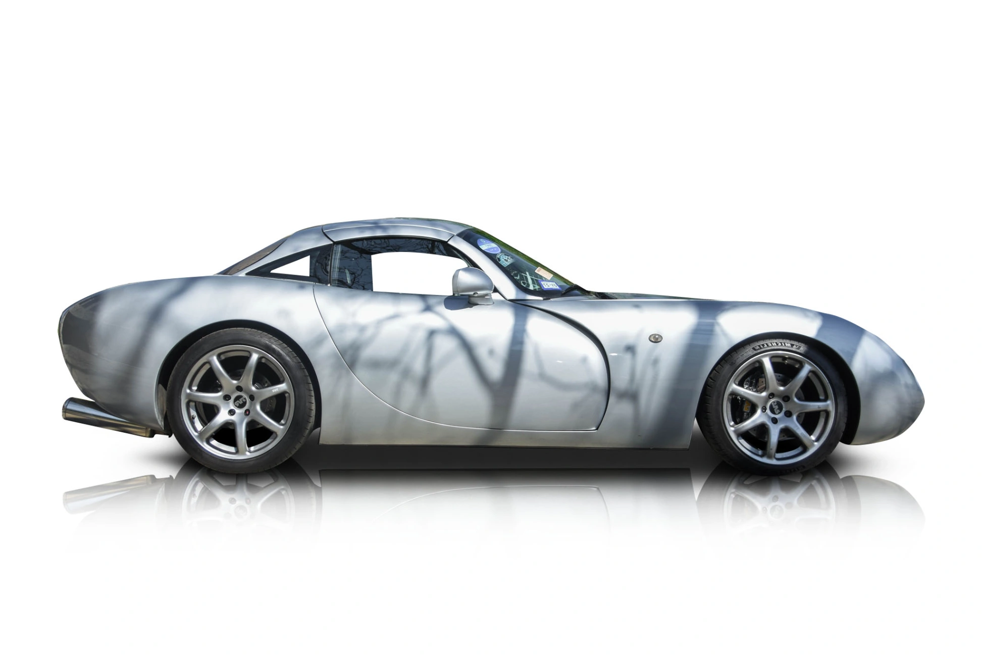 An incredible side shot photo of a TVR Tuscan previously listed on Exotic Car Trader