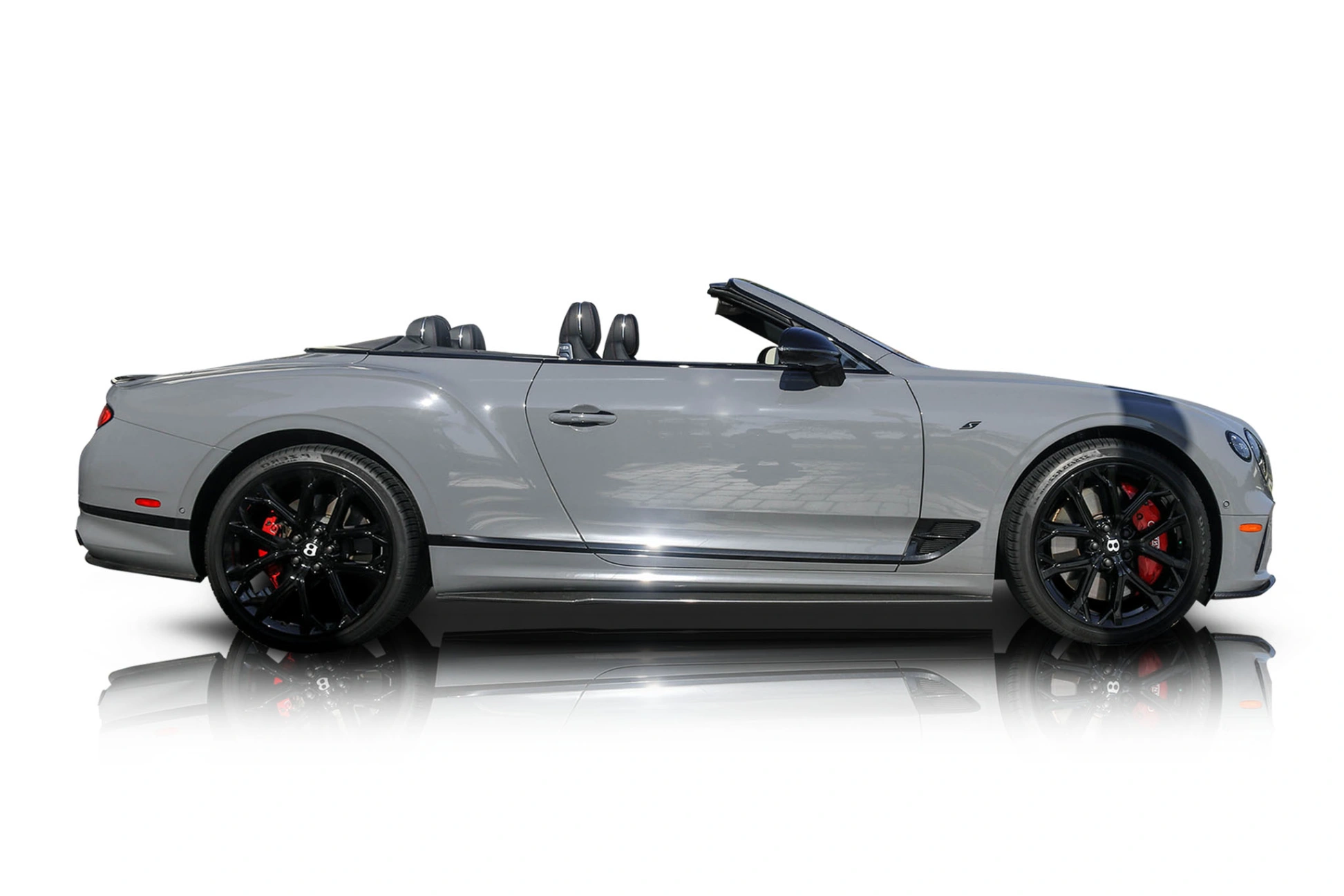 An incredible side shot photo of a Bentley Continental previously listed on Exotic Car Trader