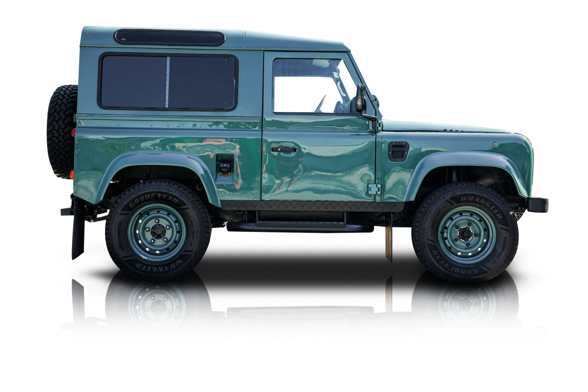 1998 Land Rover Defender 90 - Passenger side