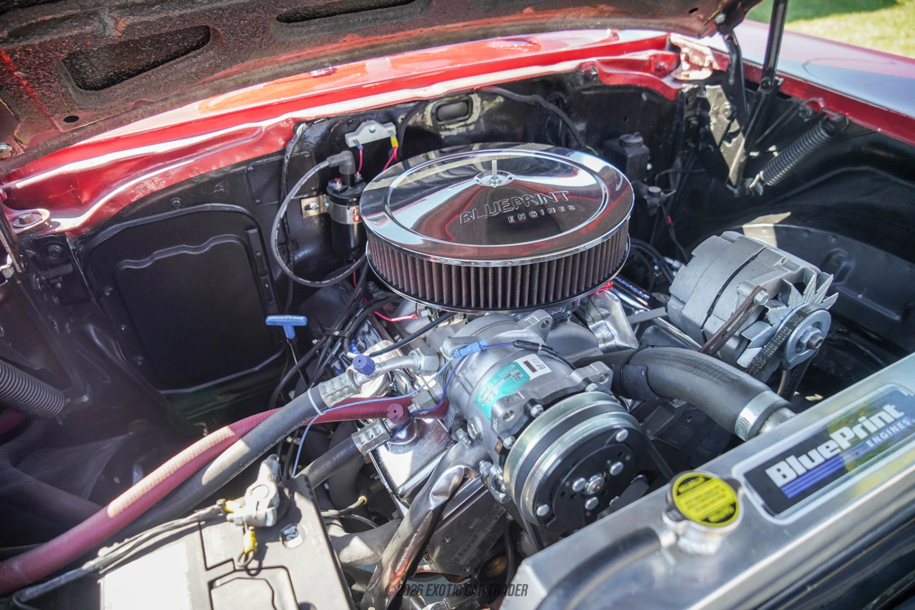 1957 Chevrolet 210 - Engine Photo