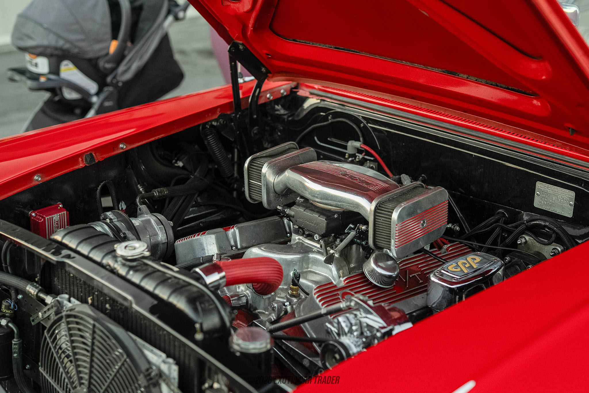 1958 Chevrolet Biscayne - Engine Photo