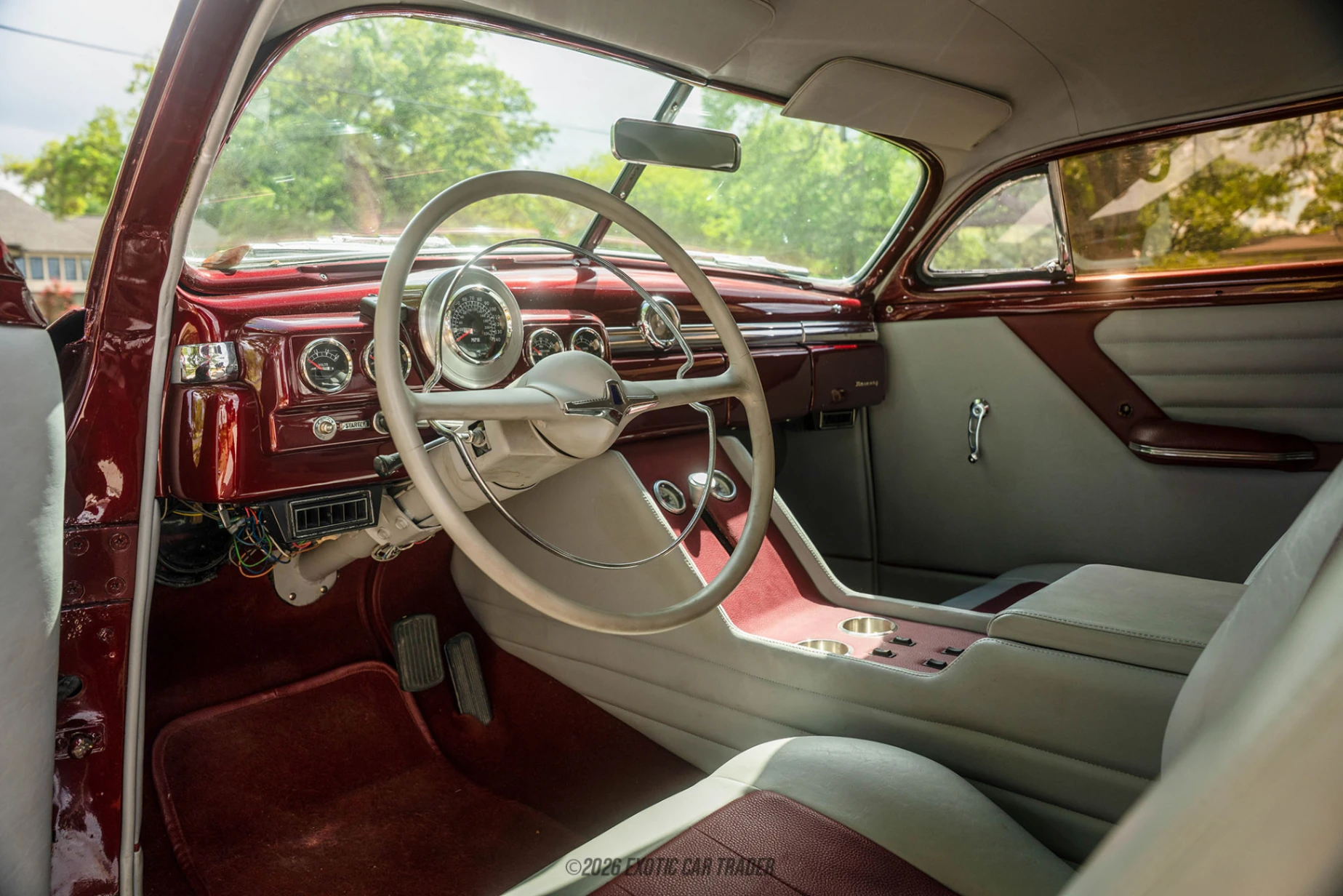 1950 Mercury Eight - Interior Photo