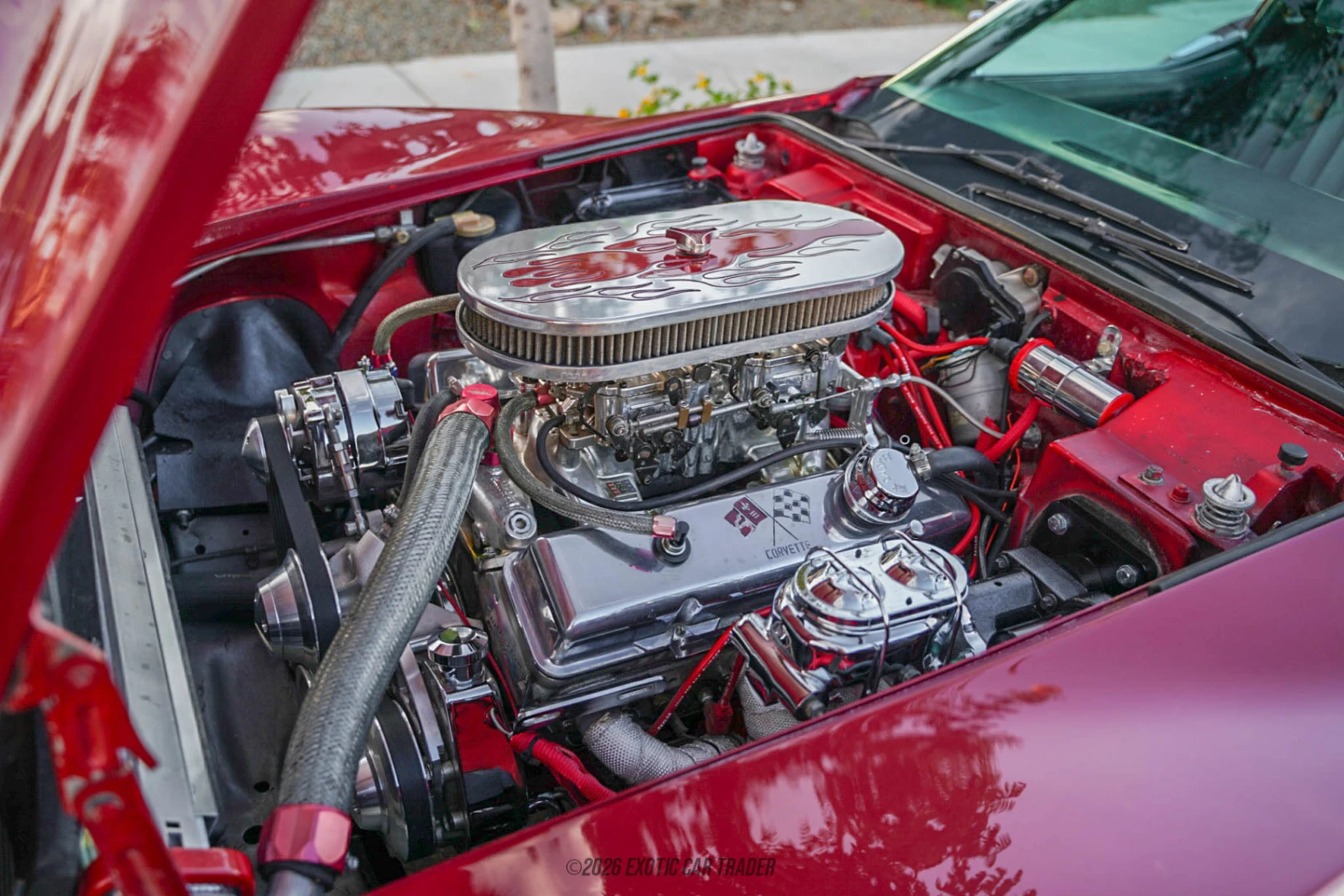 1975 Chevrolet Corvette - Engine Photo