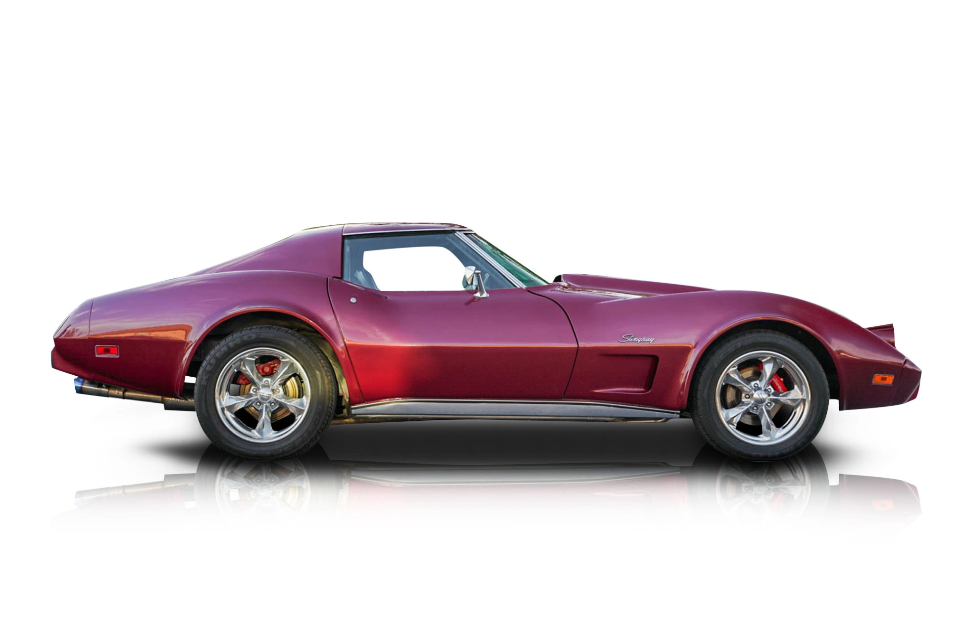 An incredible side shot photo of a Chevrolet Corvette that you should buy.