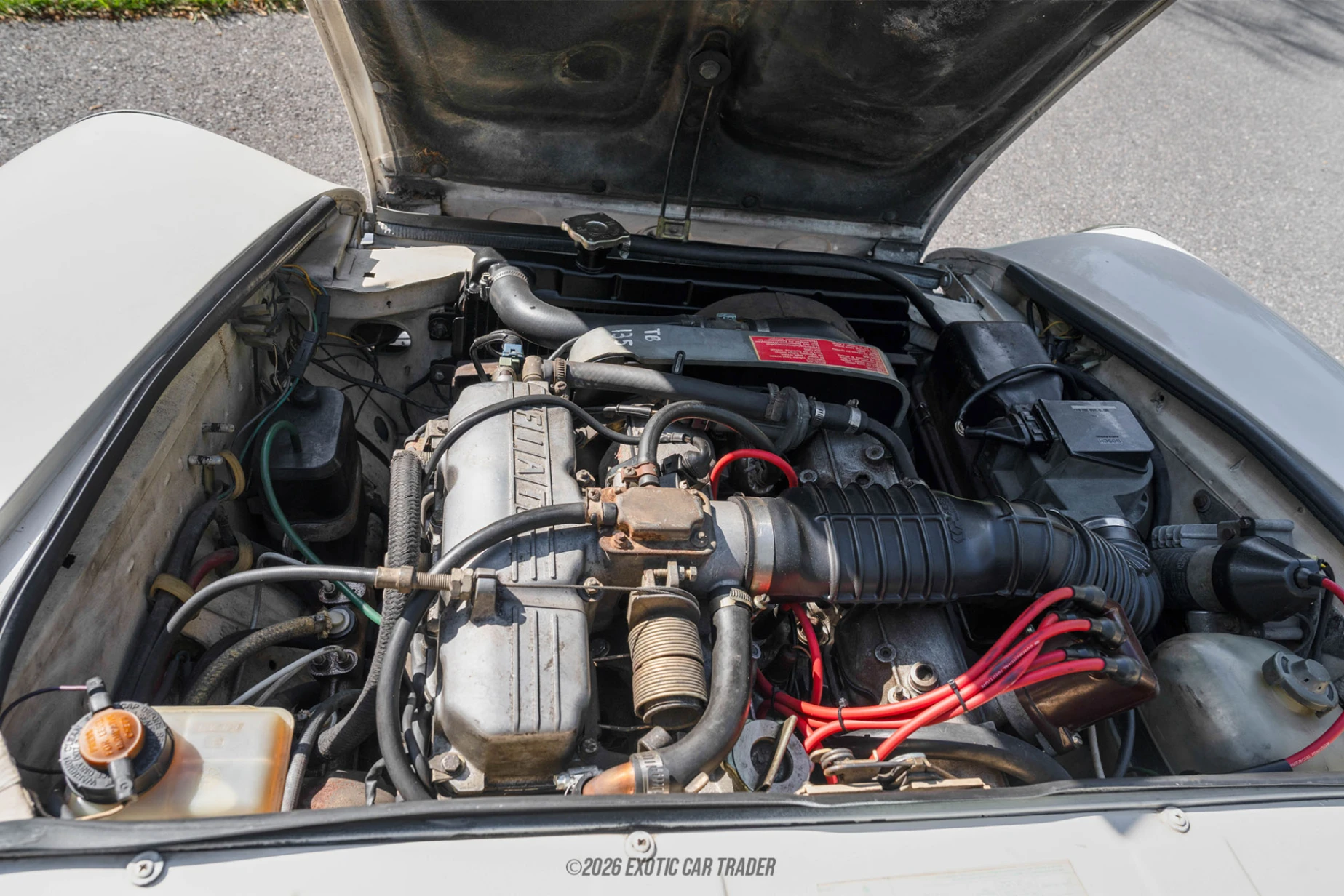 1983 Fiat 124 Spider - Engine Photo