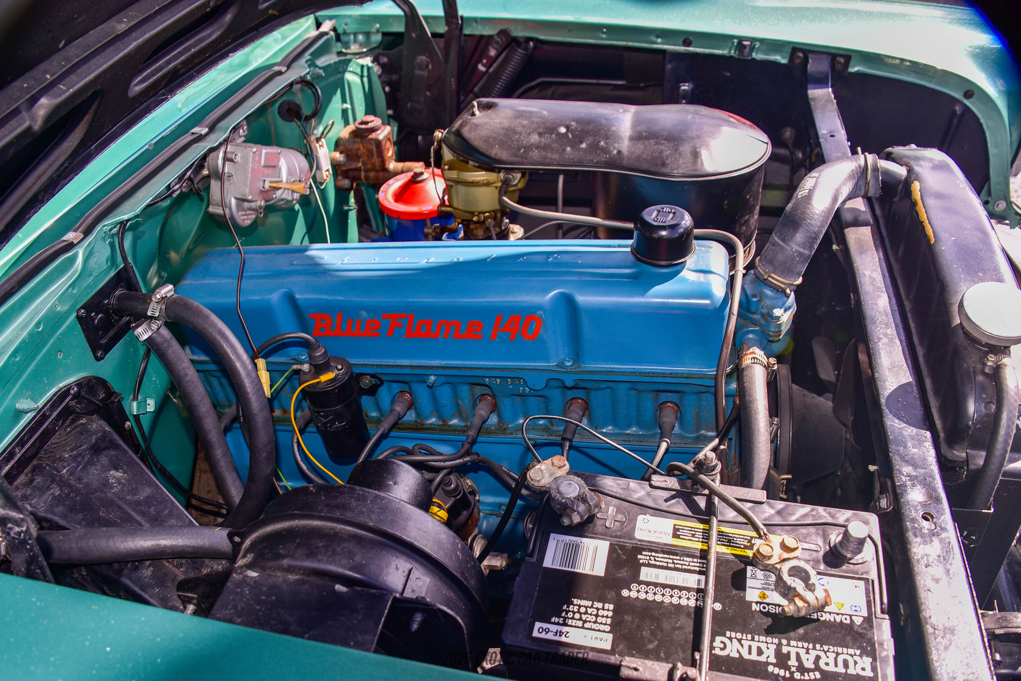 1957 Chevrolet 210 - Engine Photo