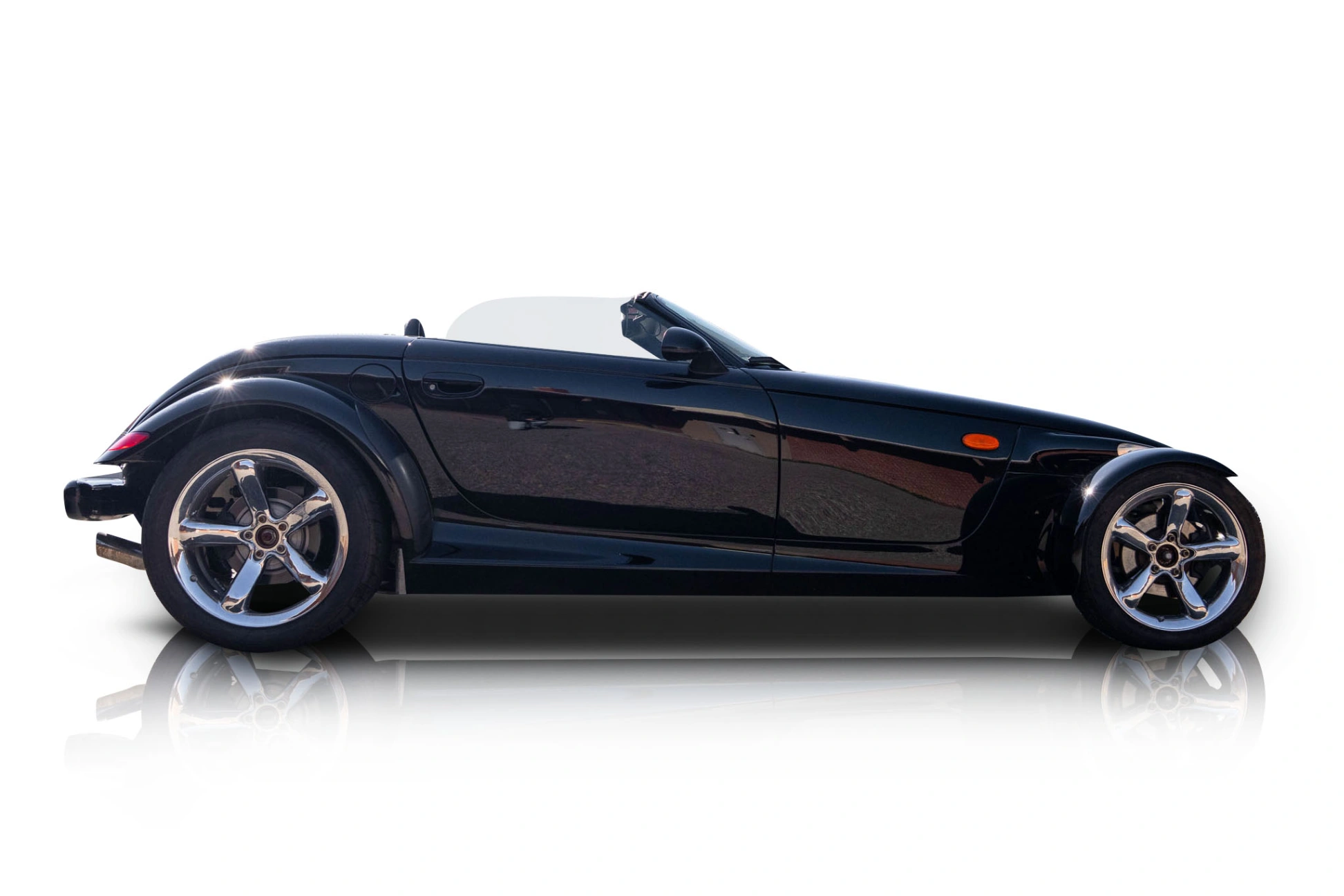 An incredible side shot photo of a Plymouth Prowler that you should buy.