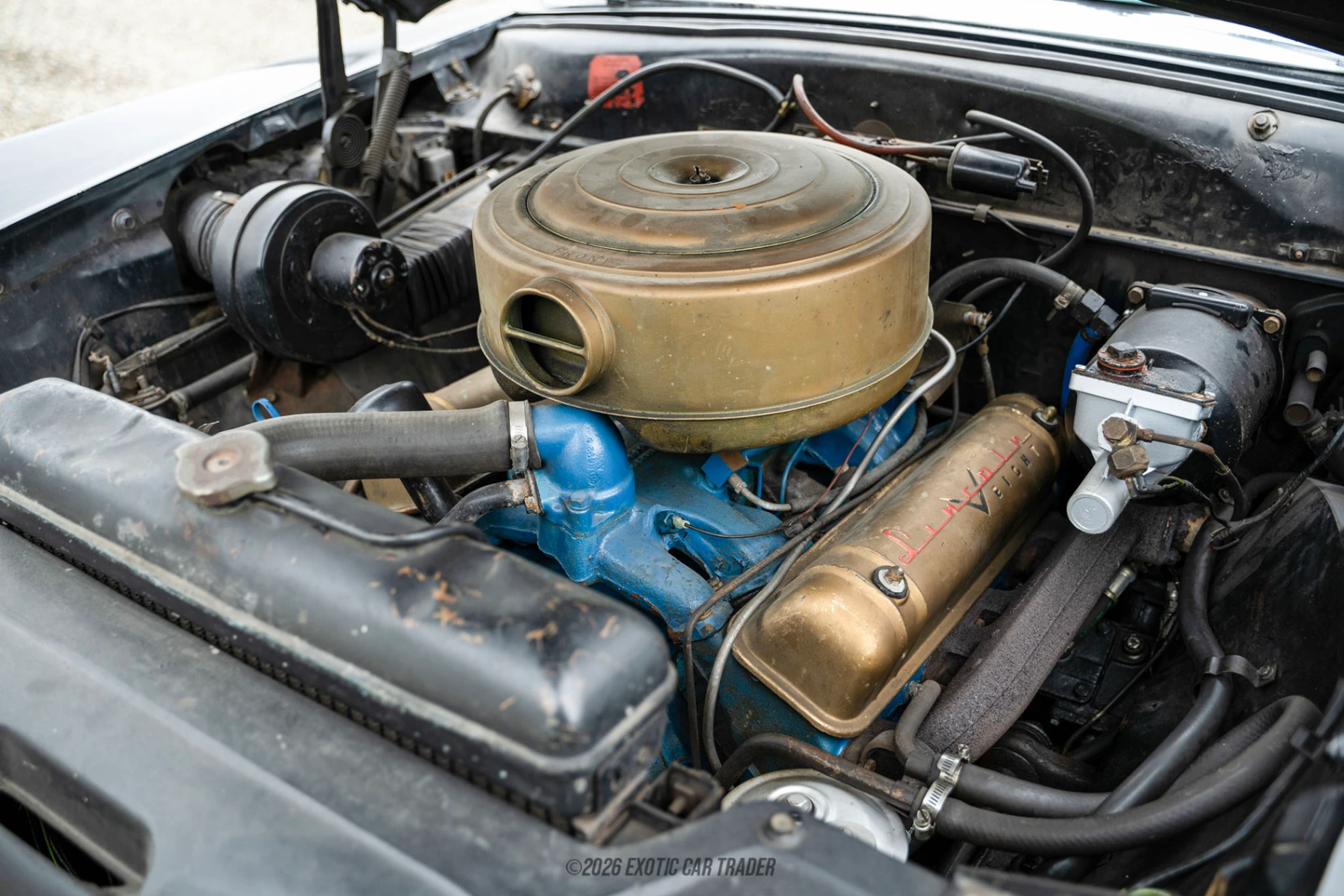 1955 Lincoln Capri - Engine Photo