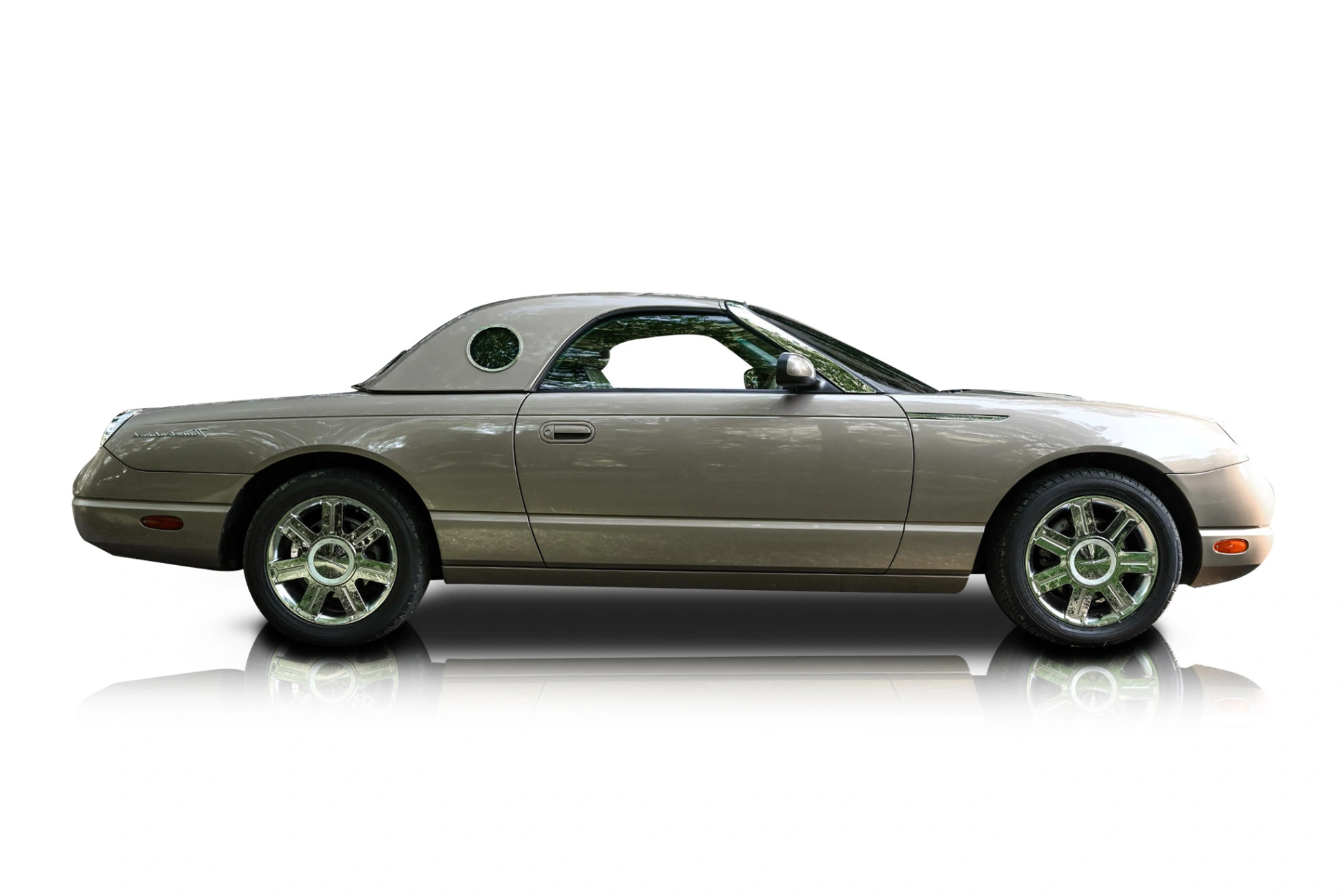 An incredible side shot photo of a Ford Thunderbird that you should buy.