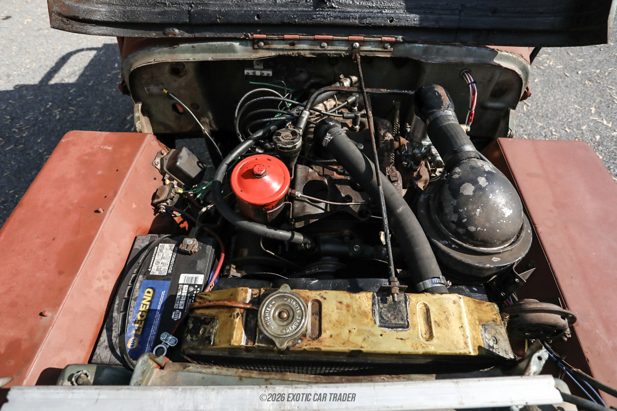 1947 Willys CJ2A - Engine Photo