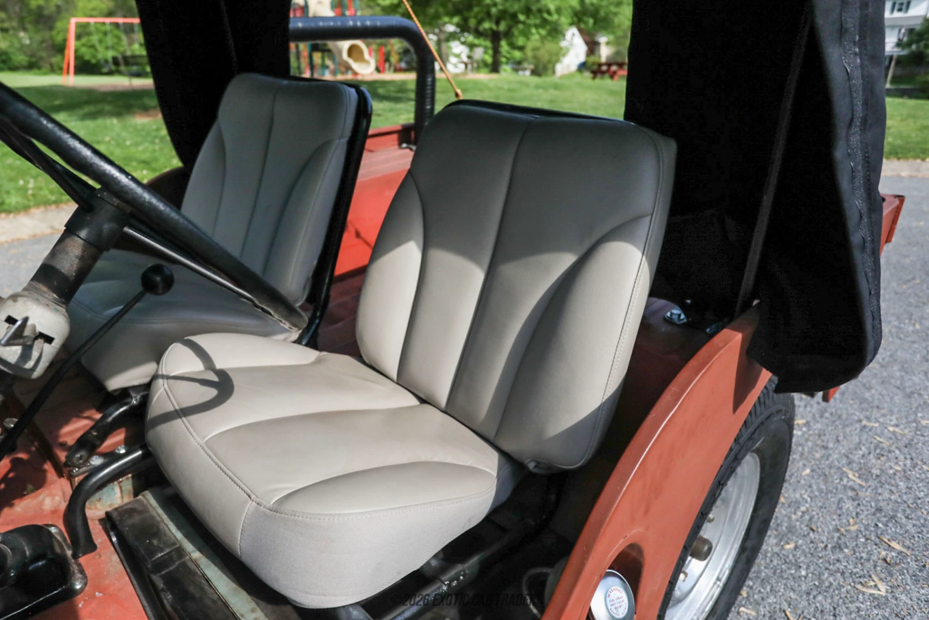 Willys CJ2A Willys CJ2A - Interior