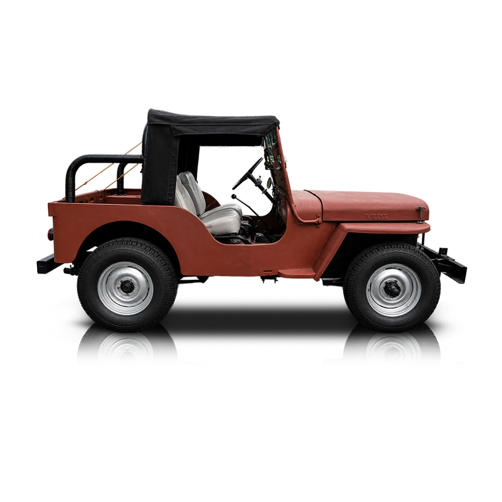 1947 Willys CJ2A - Passenger side