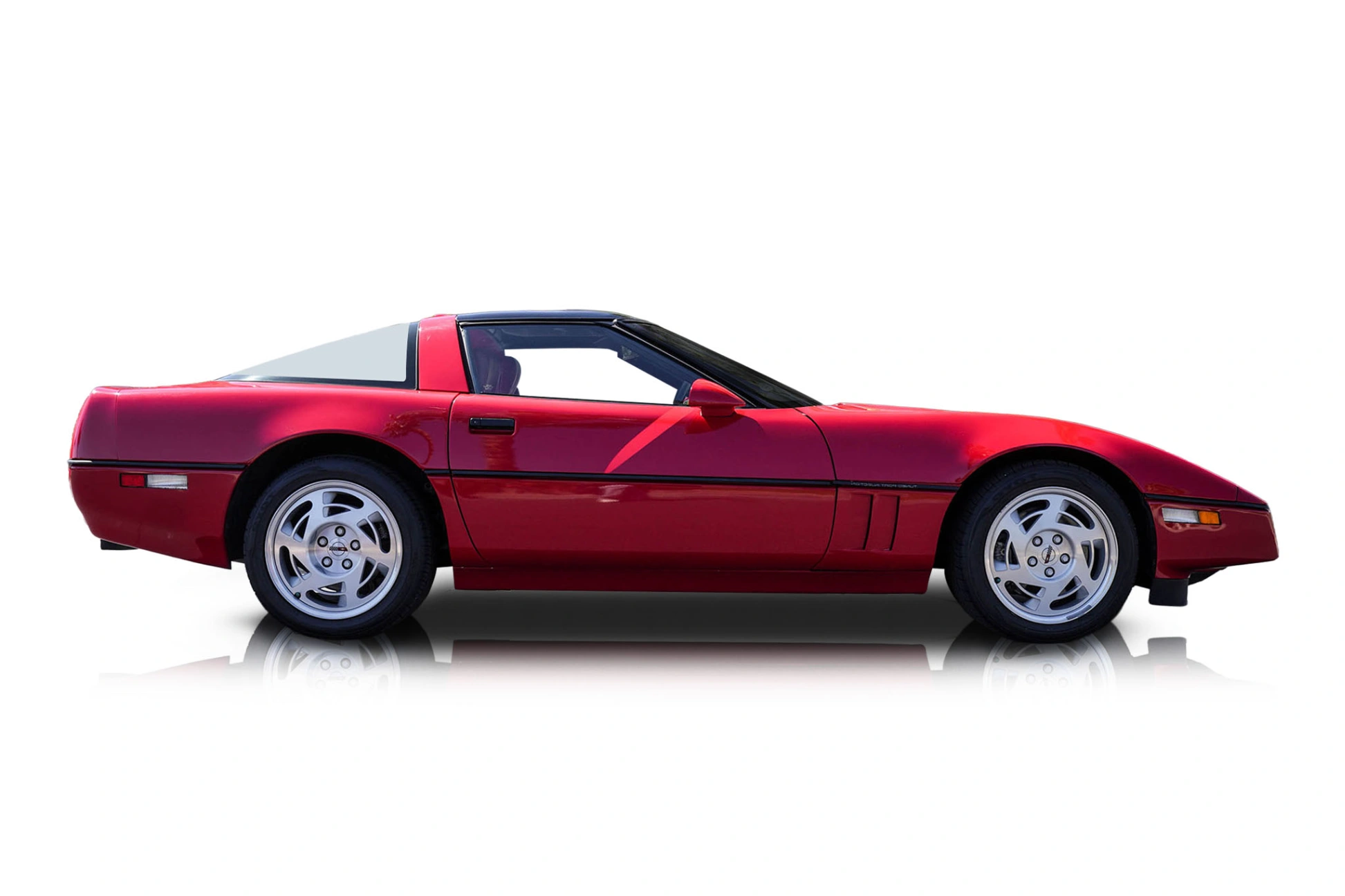 An incredible side shot photo of a Chevrolet Corvette that you should buy.
