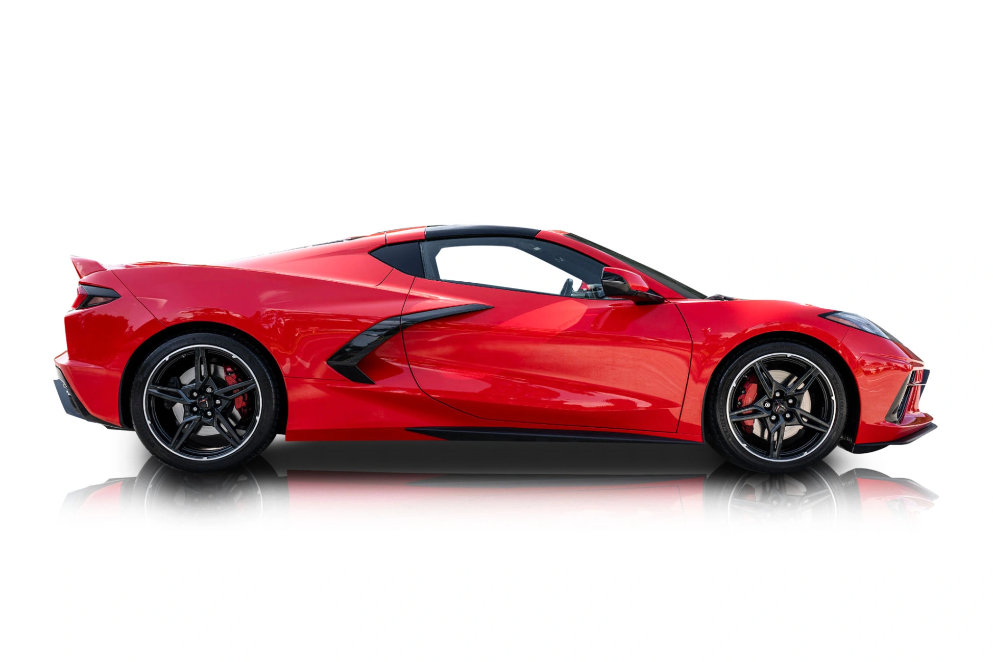 An incredible side shot photo of a Chevrolet Corvette that you should buy.
