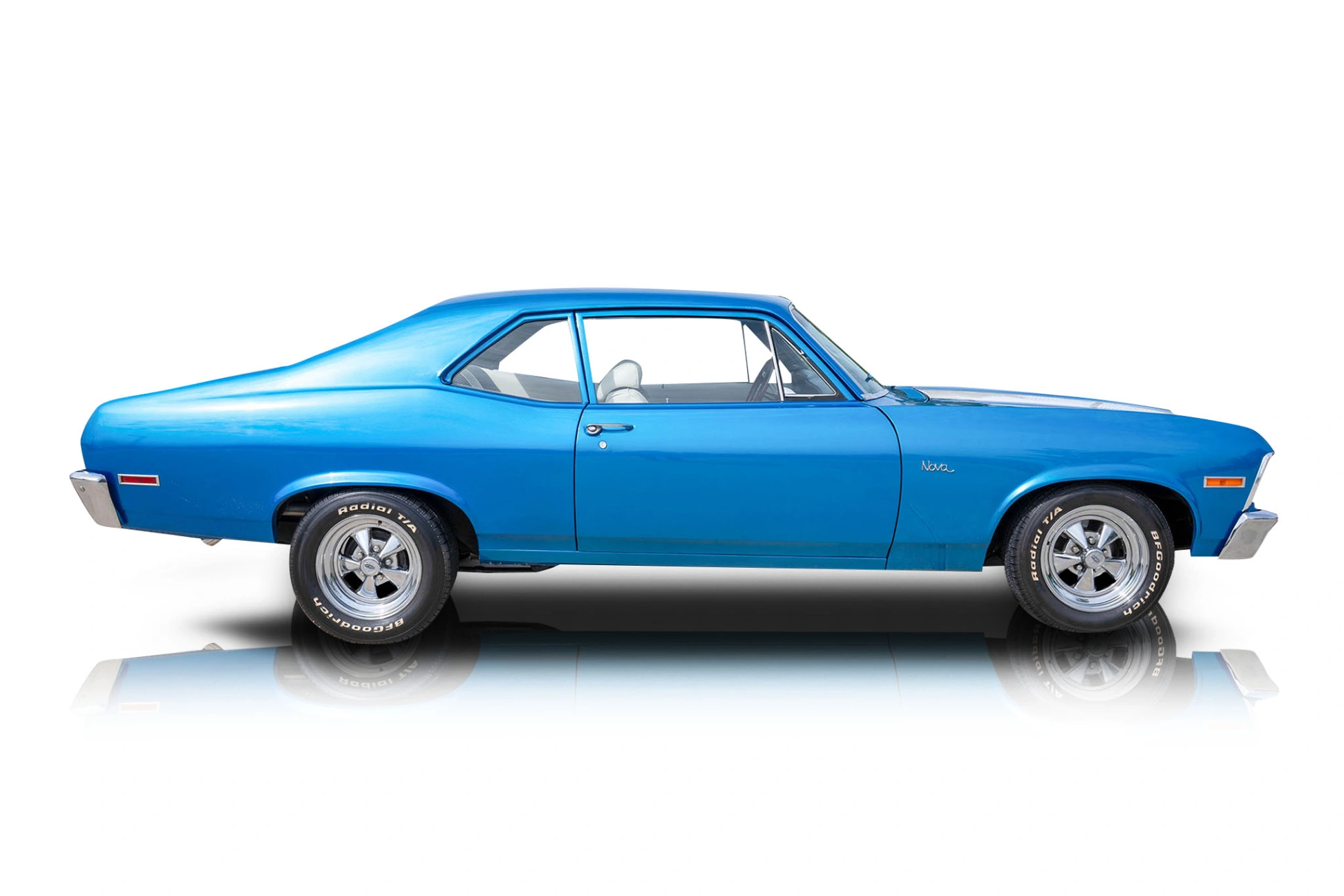 An incredible side shot photo of a Chevrolet Nova that you should buy.