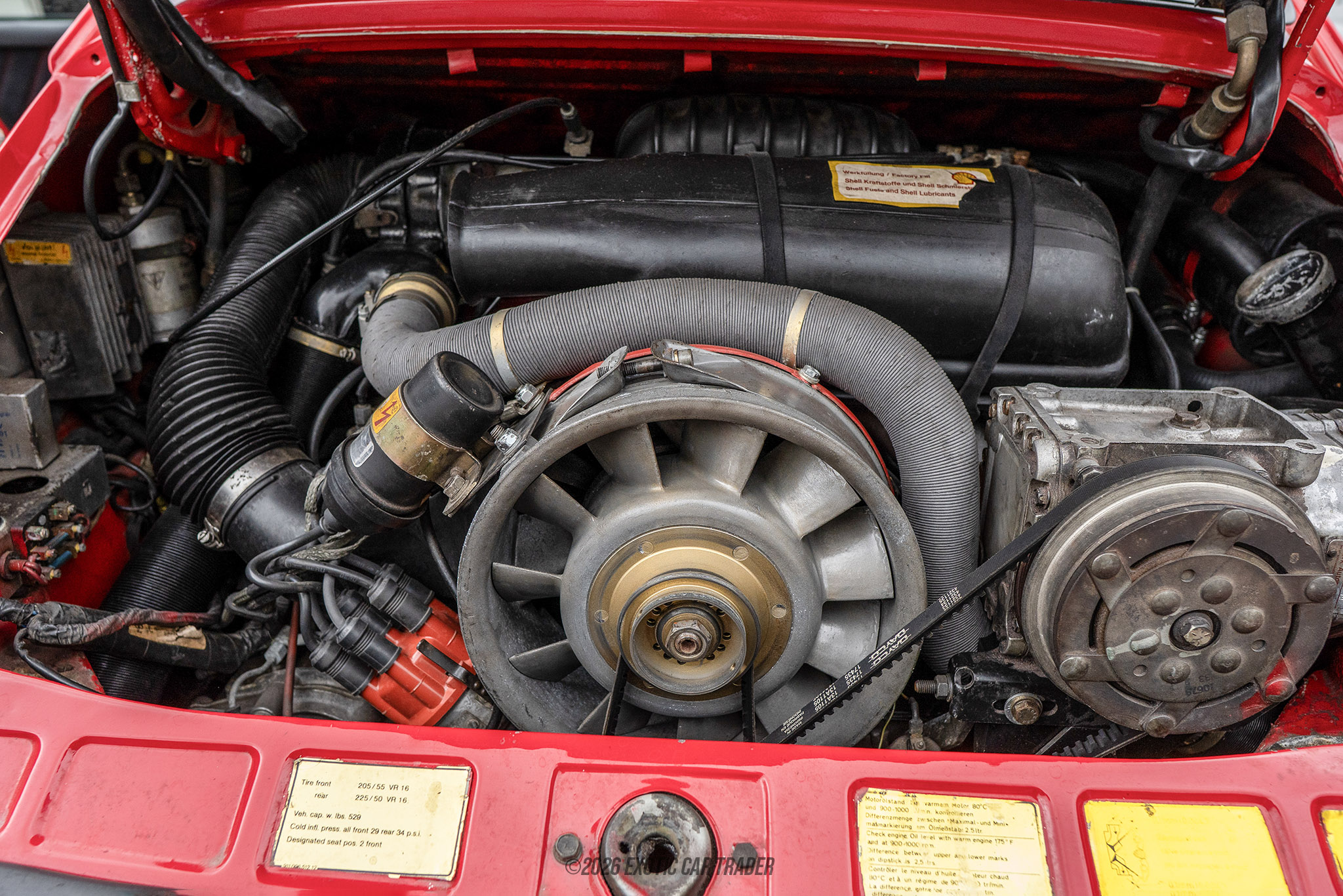 1980 Porsche 911 - Engine Photo