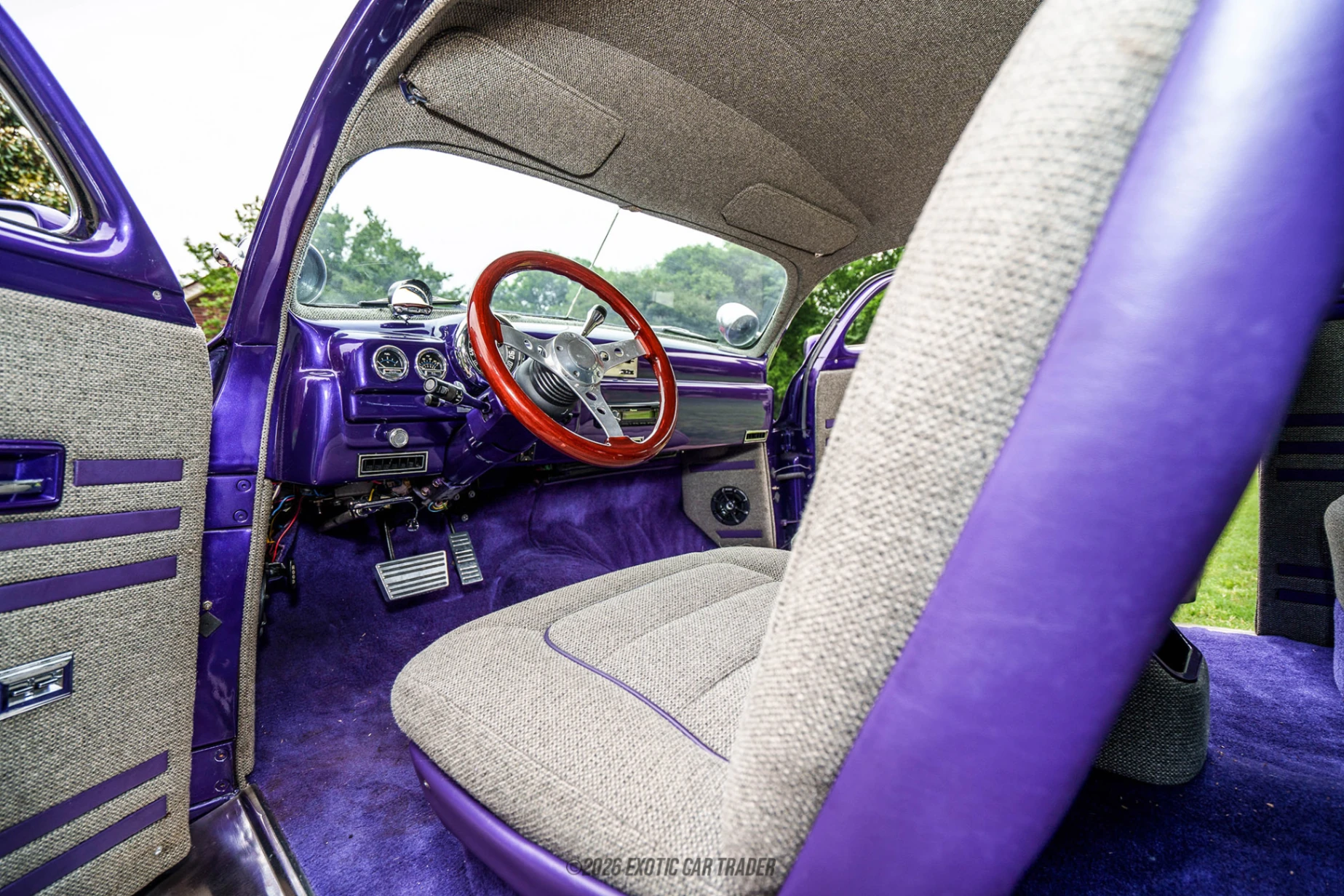 1951 Mercury Eight - Interior Photo