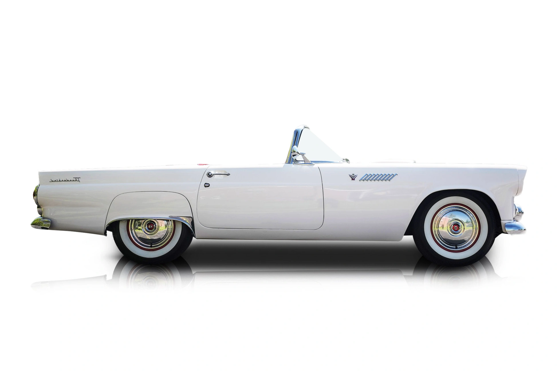 An incredible side shot photo of a Ford Thunderbird that you should buy.