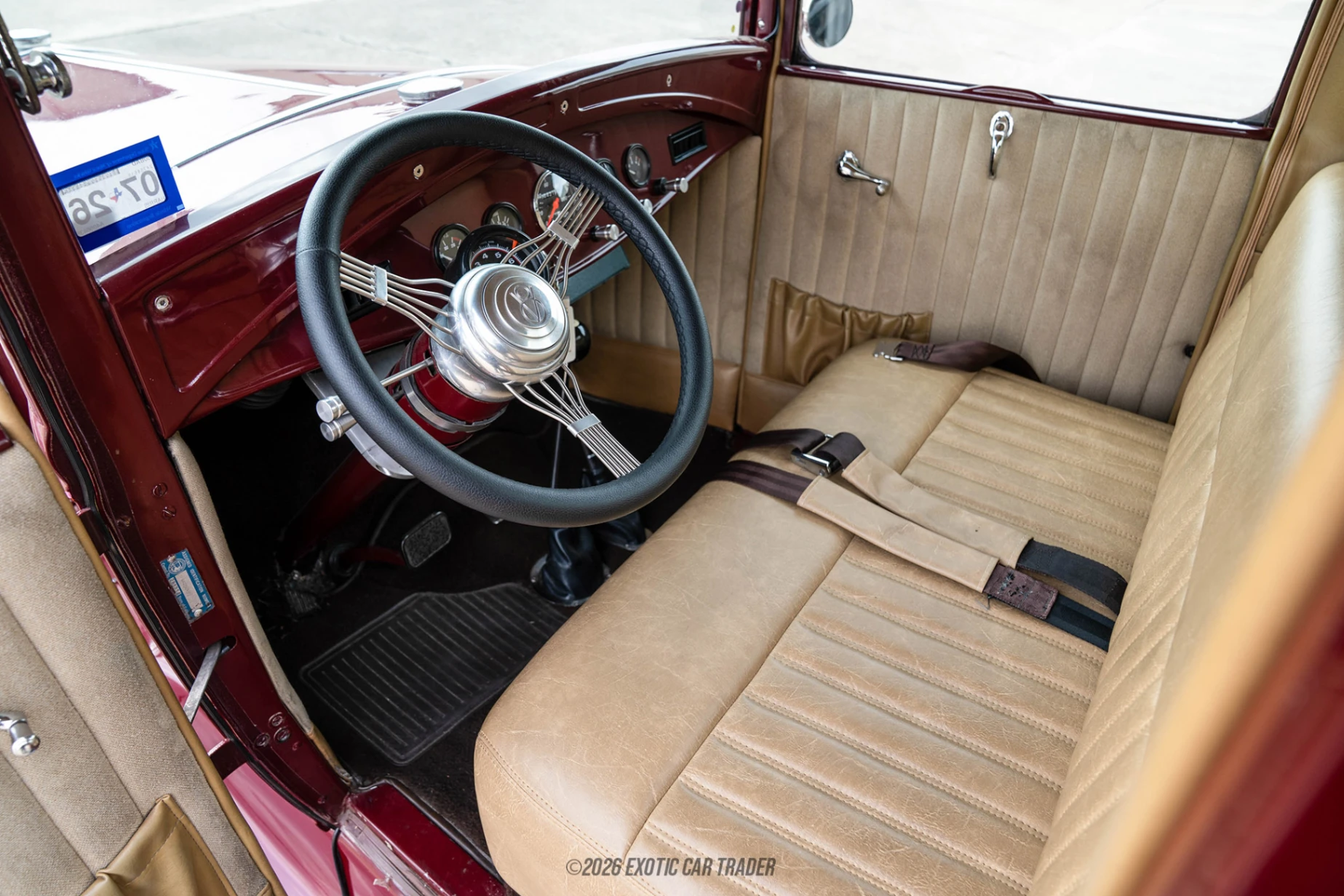 Ford Model A Ford Model A - Interior