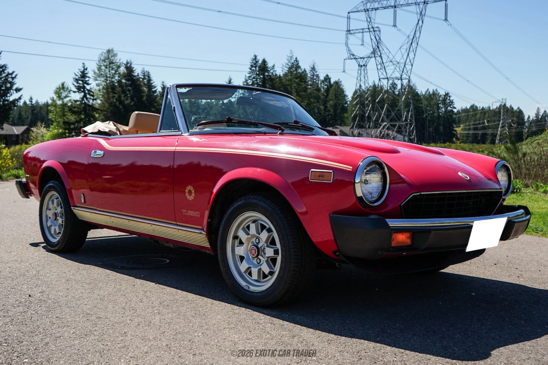 1982 Fiat 124 Spider - Overview Photo