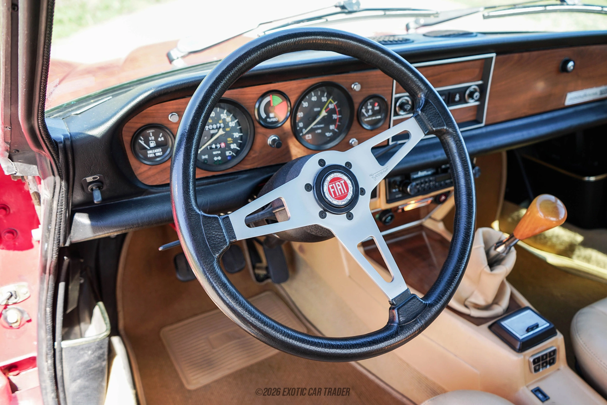 Fiat 124 Spider Fiat 124 Spider - Interior