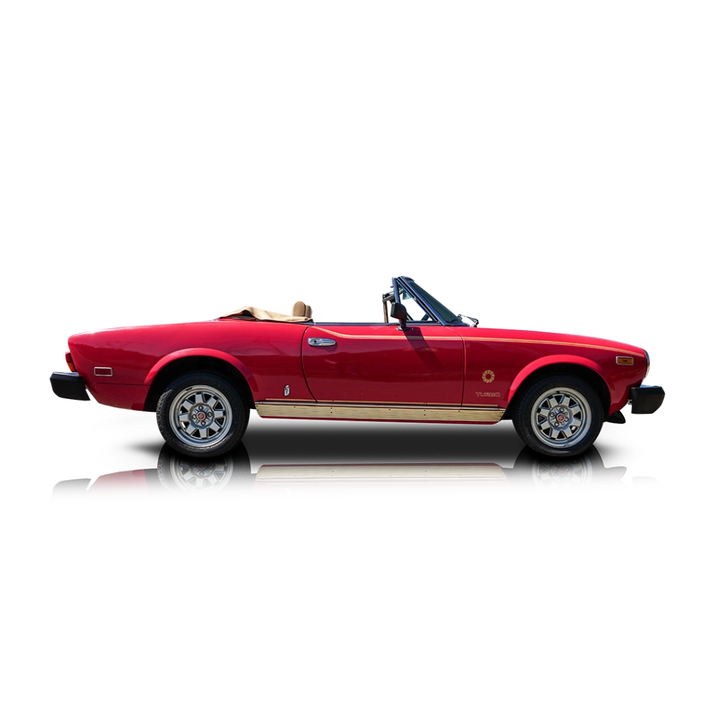1982 Fiat 124 Spider - Passenger side