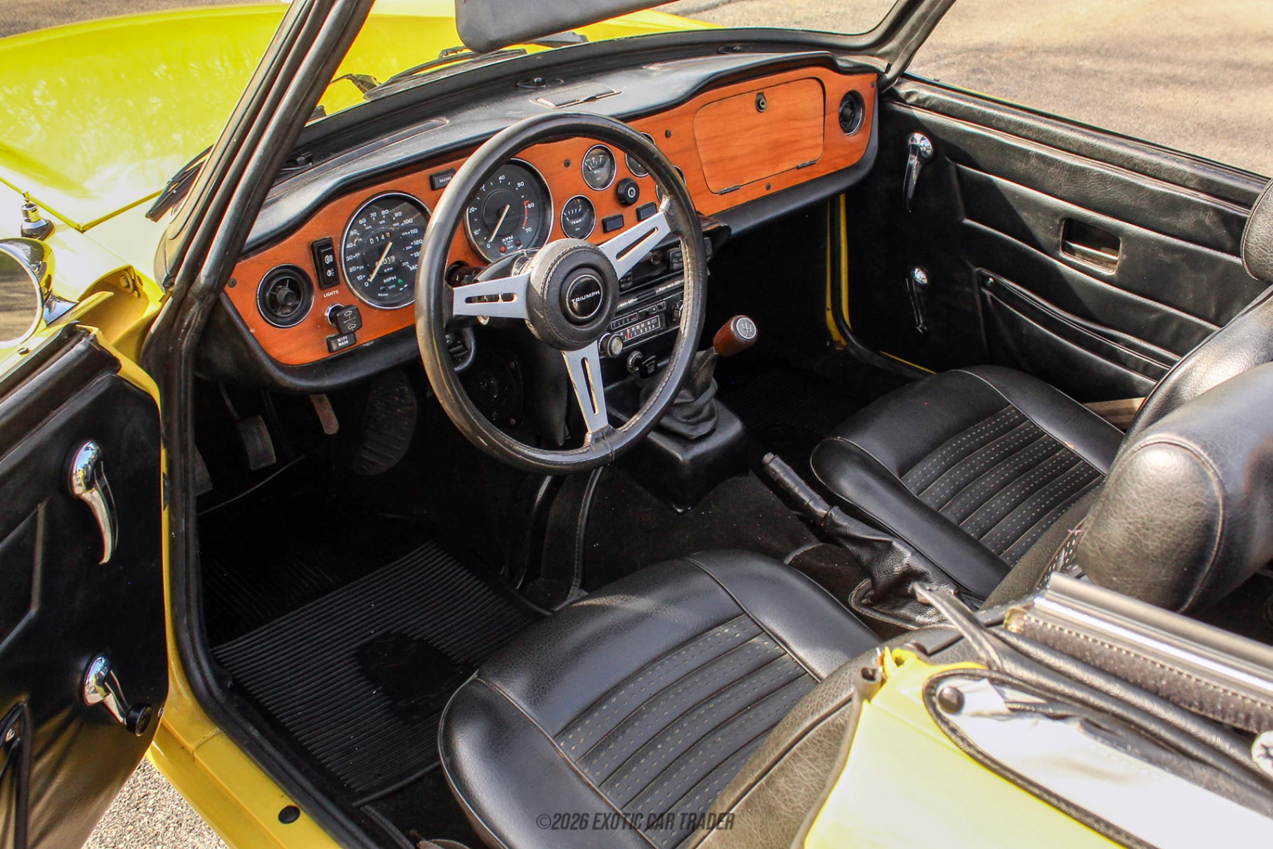 Triumph TR6 Triumph TR6 - Interior