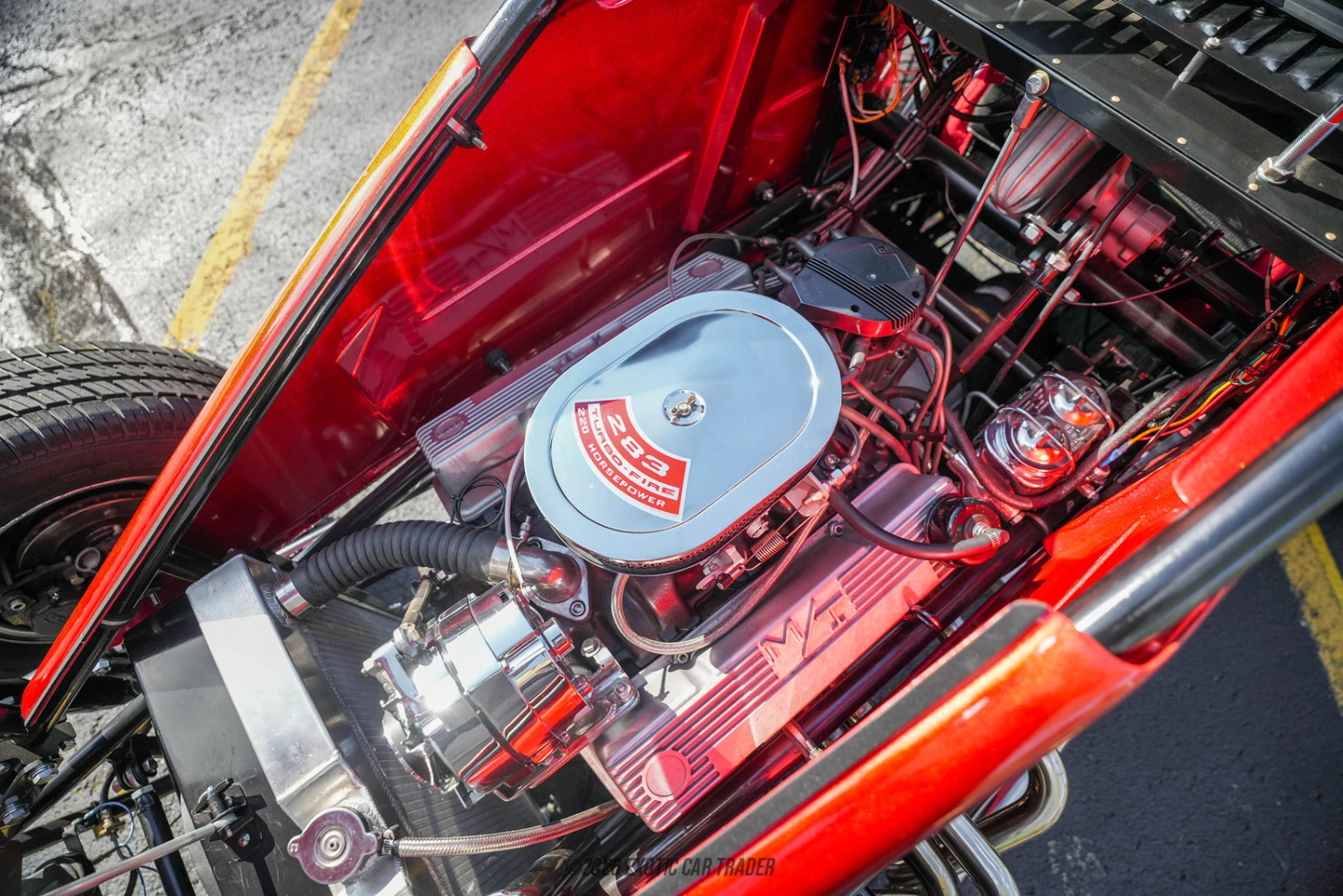 1985 Trevis Sprint Car - Engine Photo