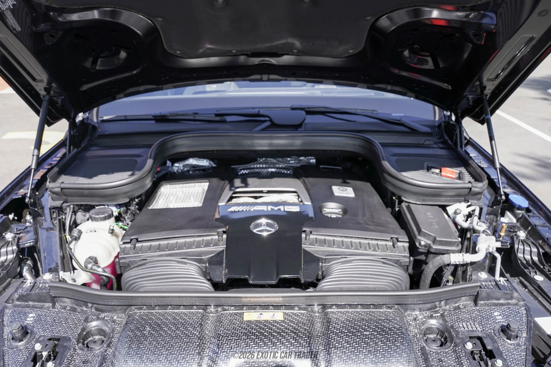 2022 Mercedes-Benz GLE63 S AMG - Engine Photo