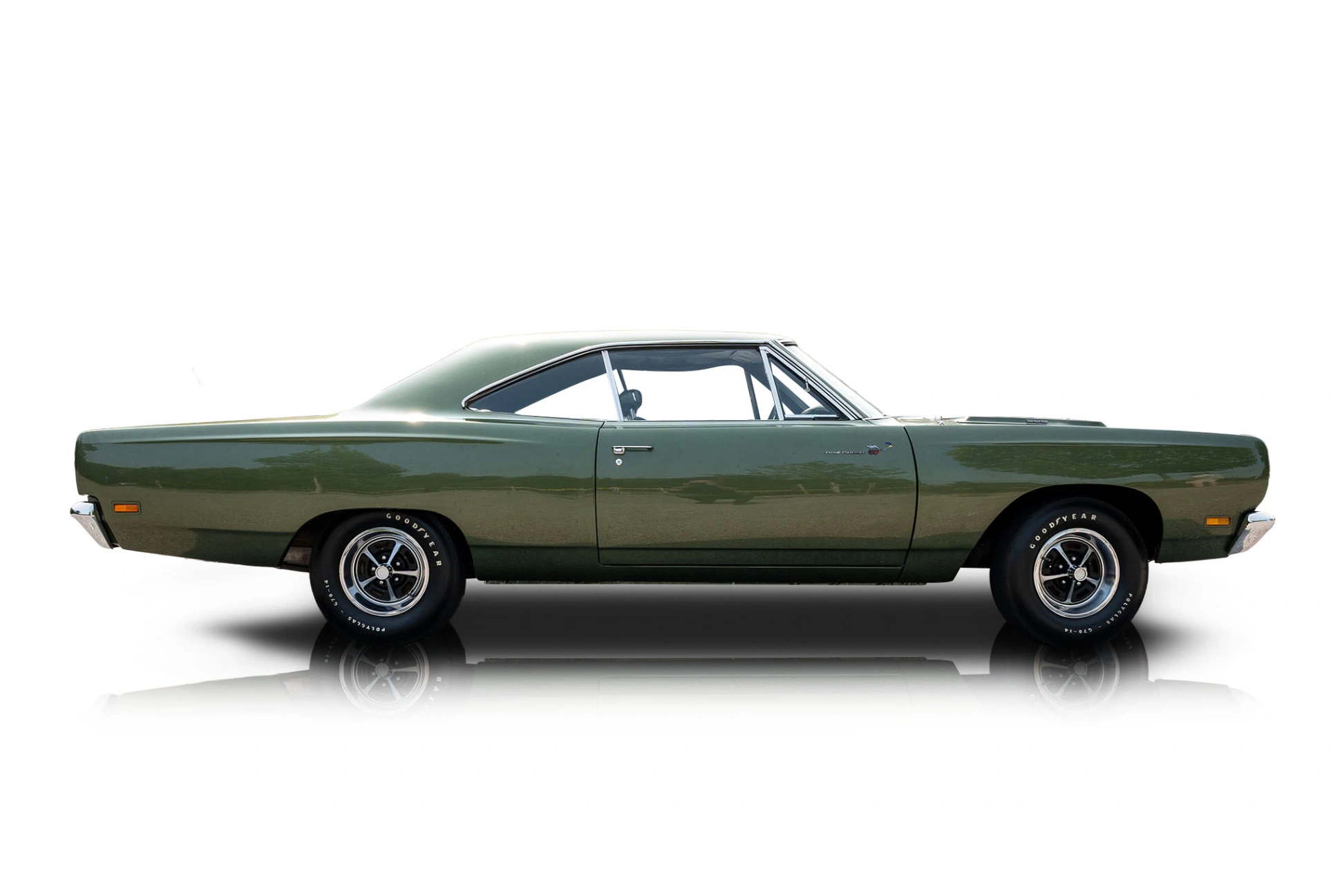 Passenger side photo of 1969 Plymouth Road Runner
