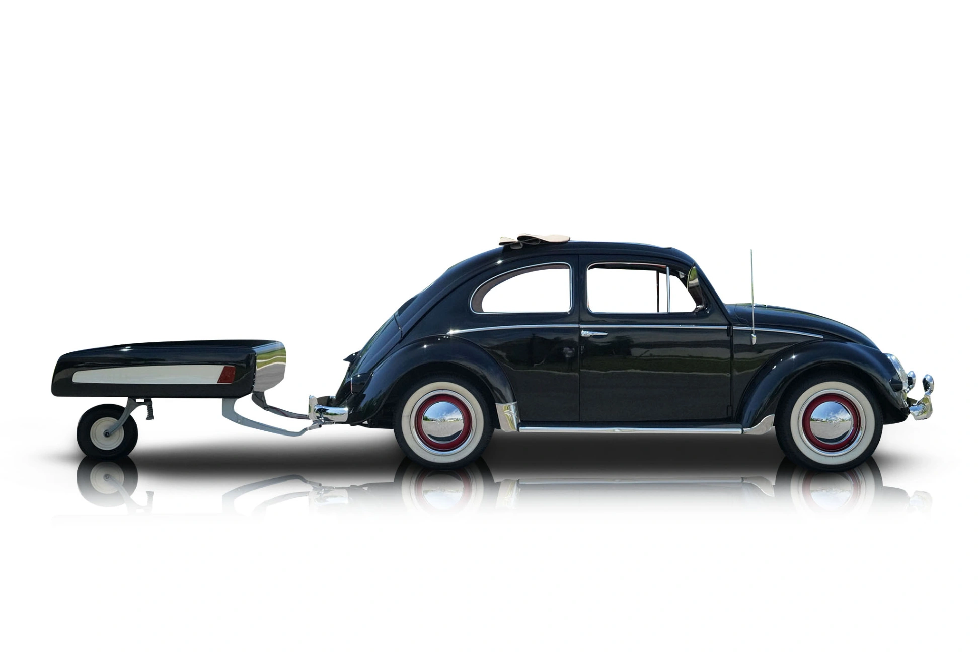 An incredible side shot photo of a Volkswagen Beetle that you should buy.