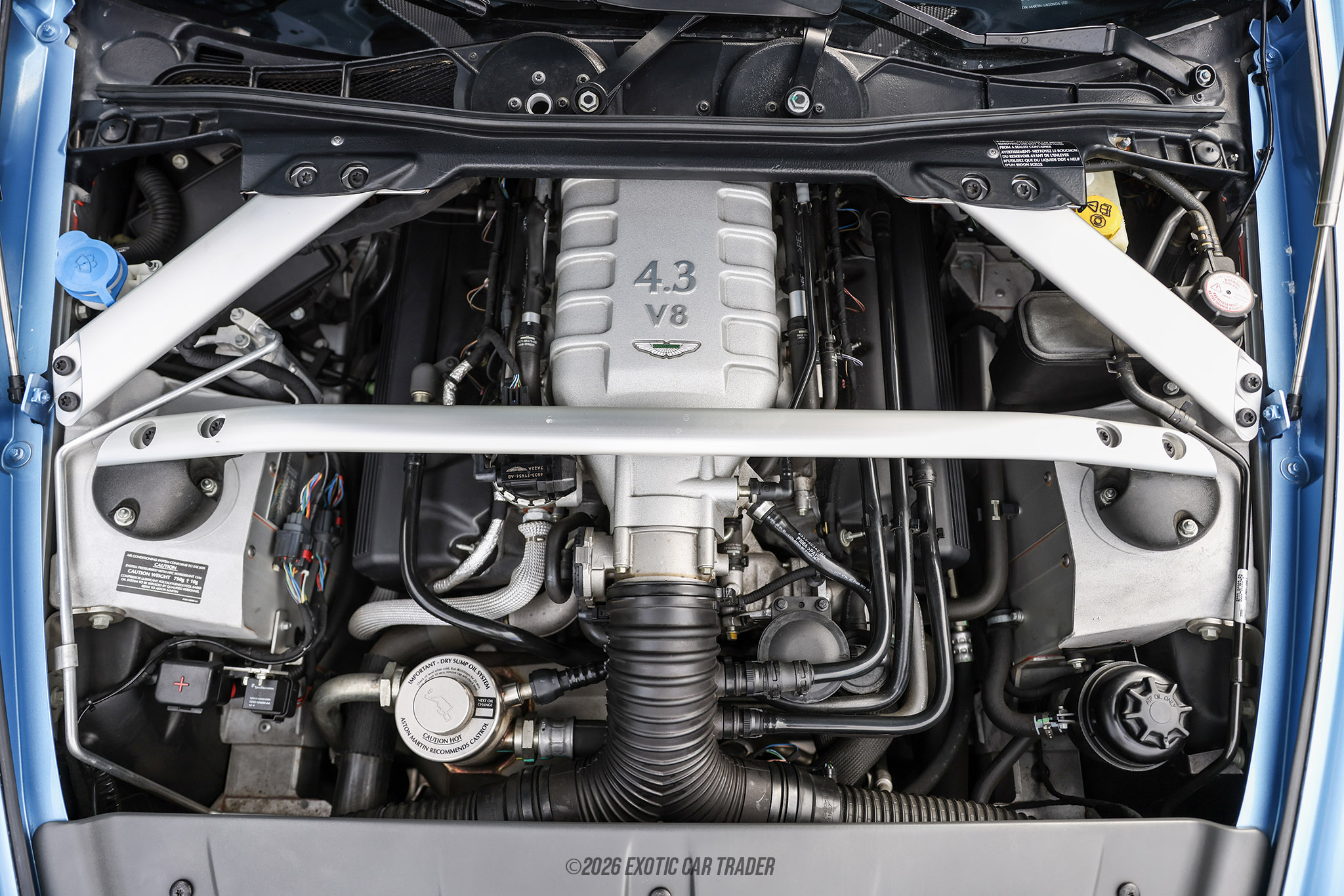 2007 Aston Martin V8 Vantage - Engine Photo