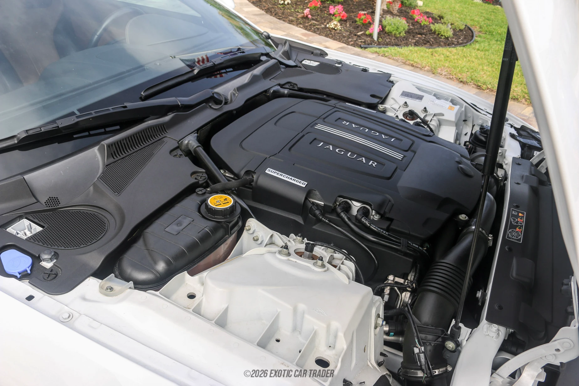 2013 Jaguar XKR S - Engine Photo