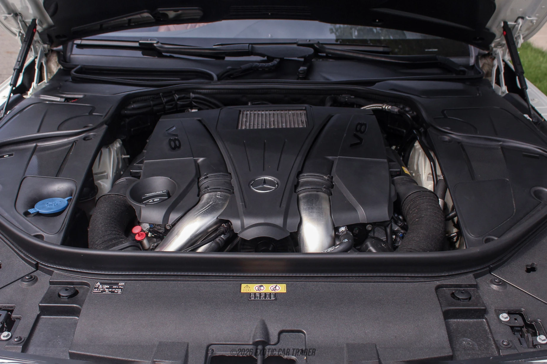 2017 Mercedes-Benz S550 - Engine Photo