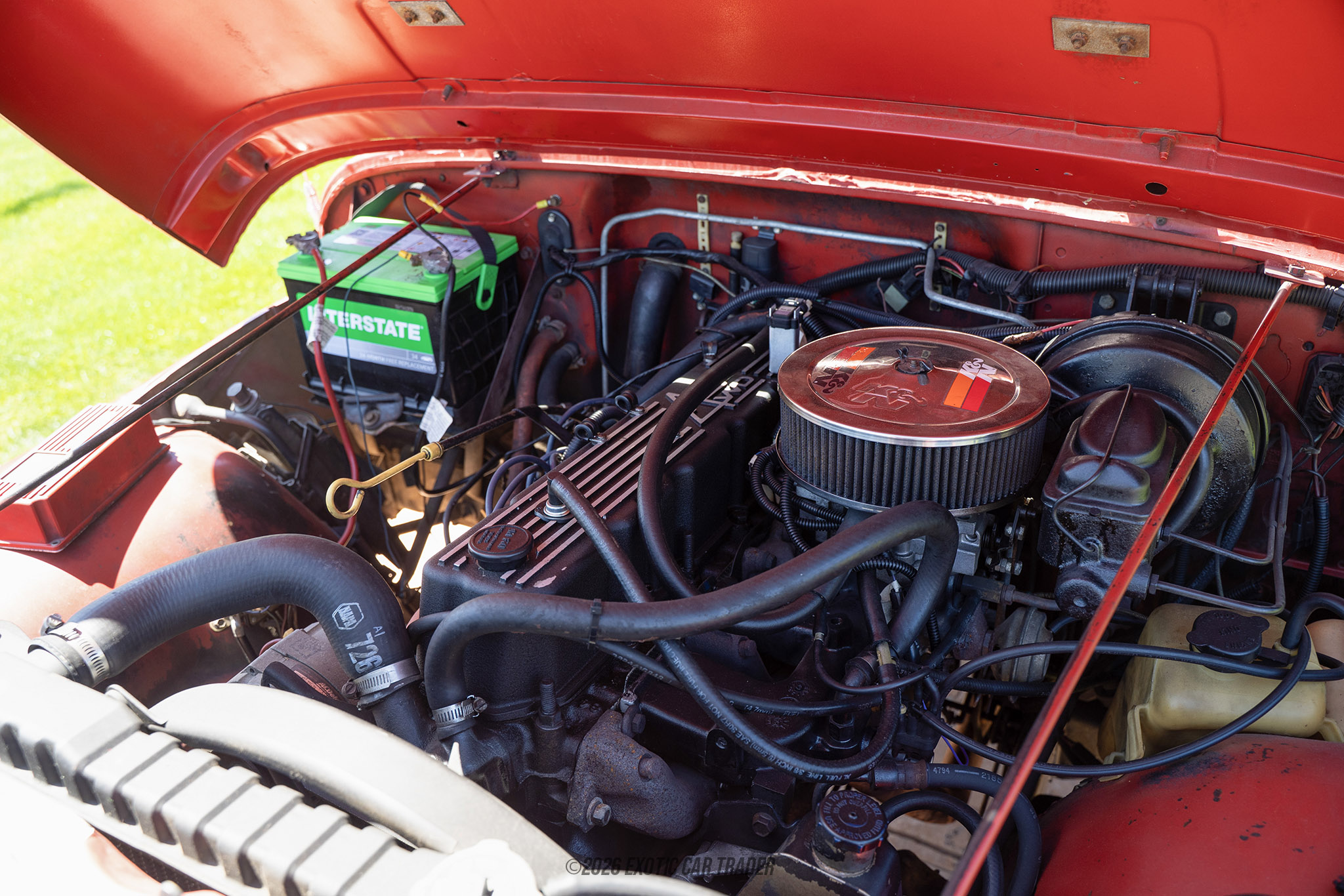 1985 Jeep CJ-8 Scrambler - Engine Photo