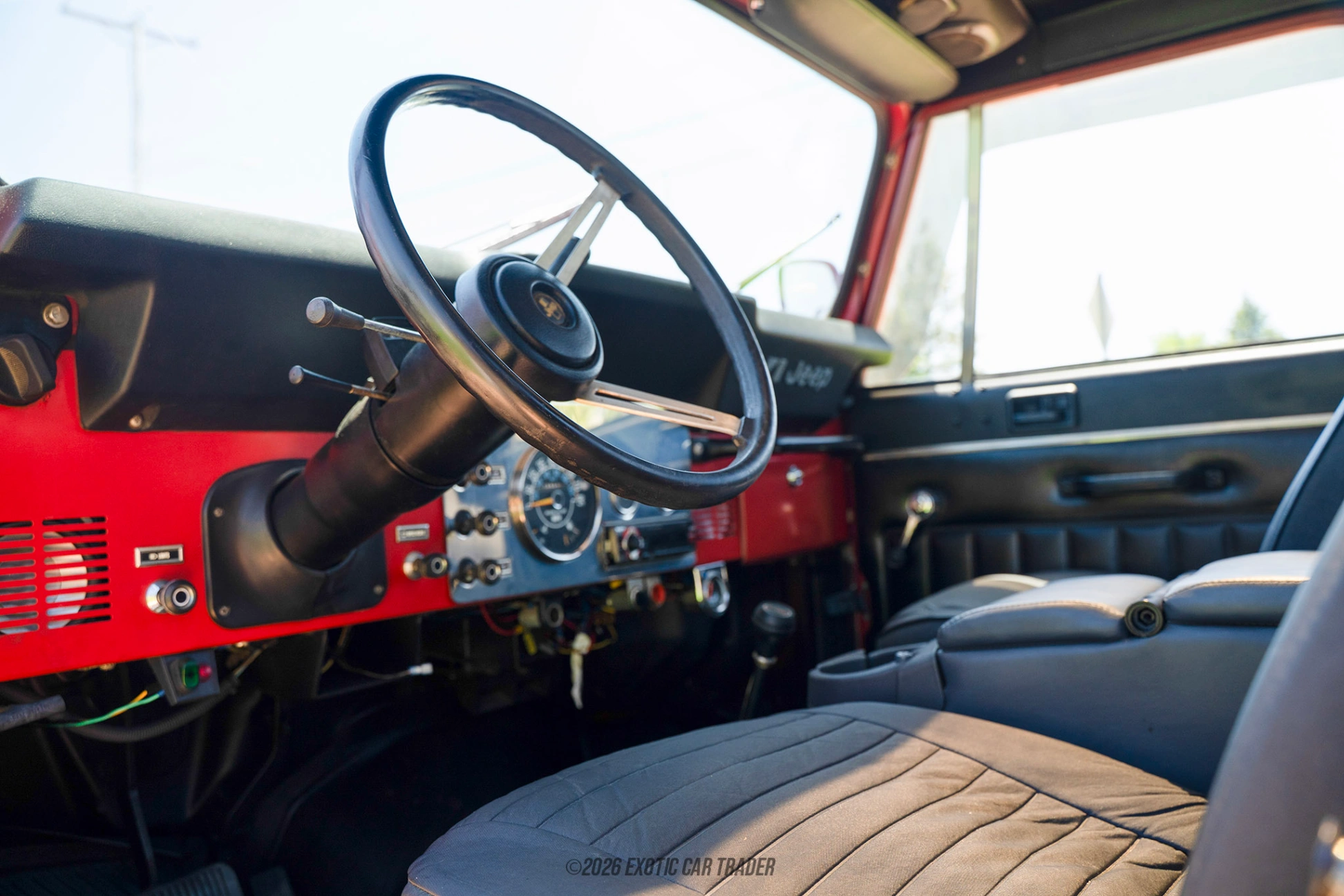 1985 Jeep CJ-8 Scrambler - Interior Photo