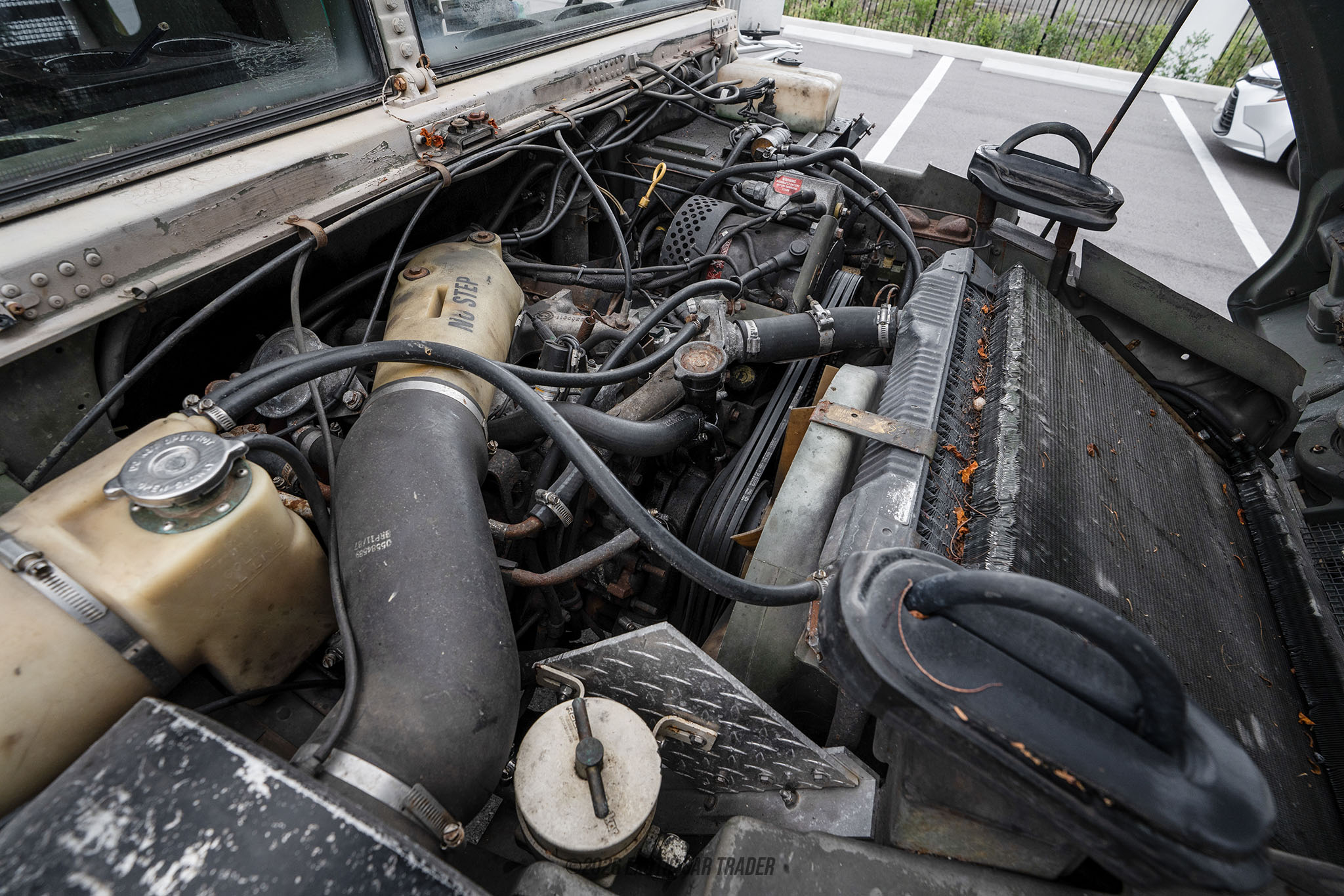 1987 AM General Humvee - Engine Photo