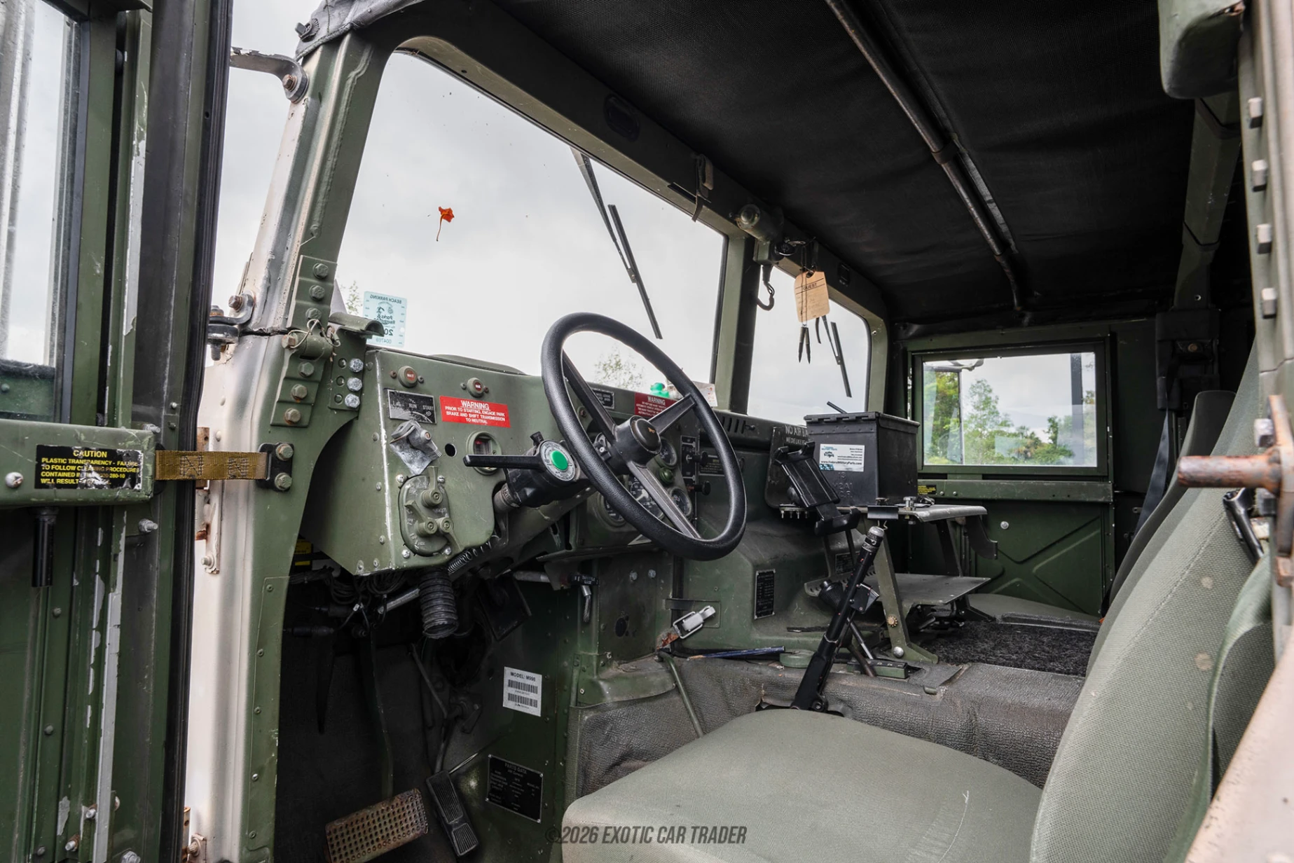 1987 AM General Humvee - Interior Photo