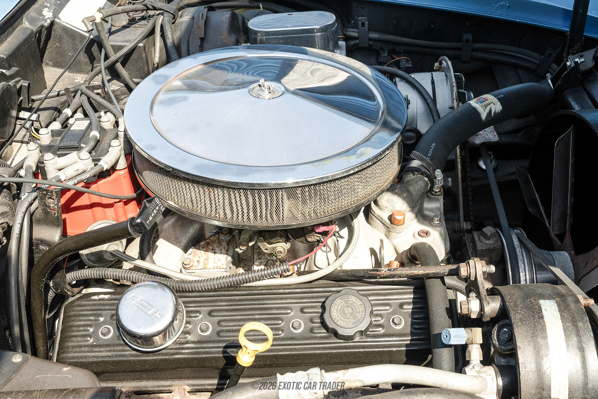 1977 Chevrolet Corvette - Engine Photo