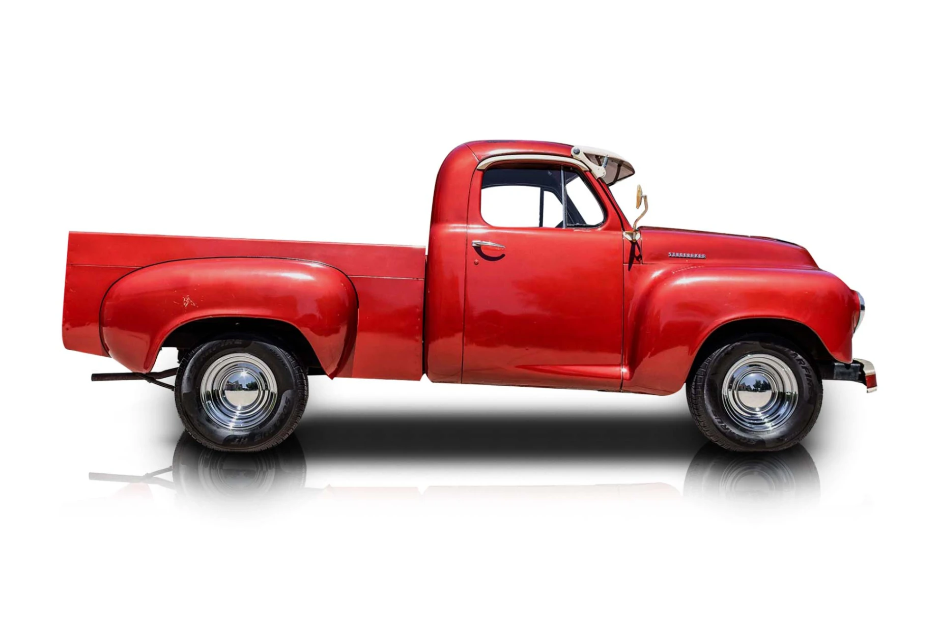 Passenger side photo of vehicle