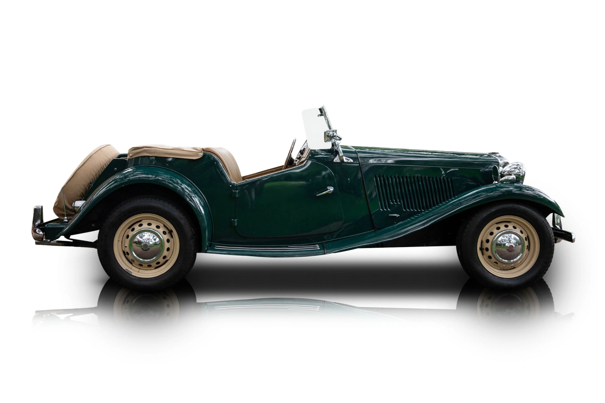 Passenger side photo of 1953 MG TD