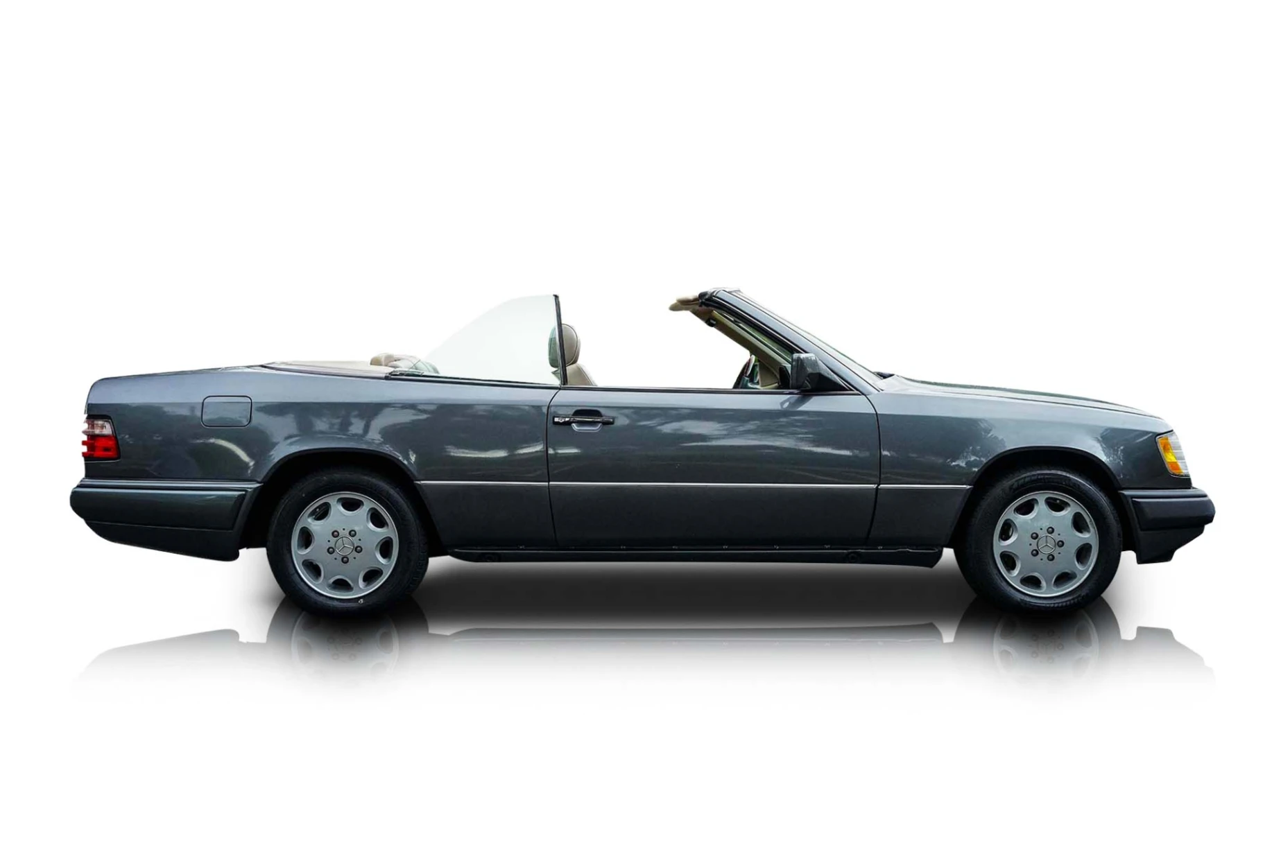 Passenger side photo of vehicle
